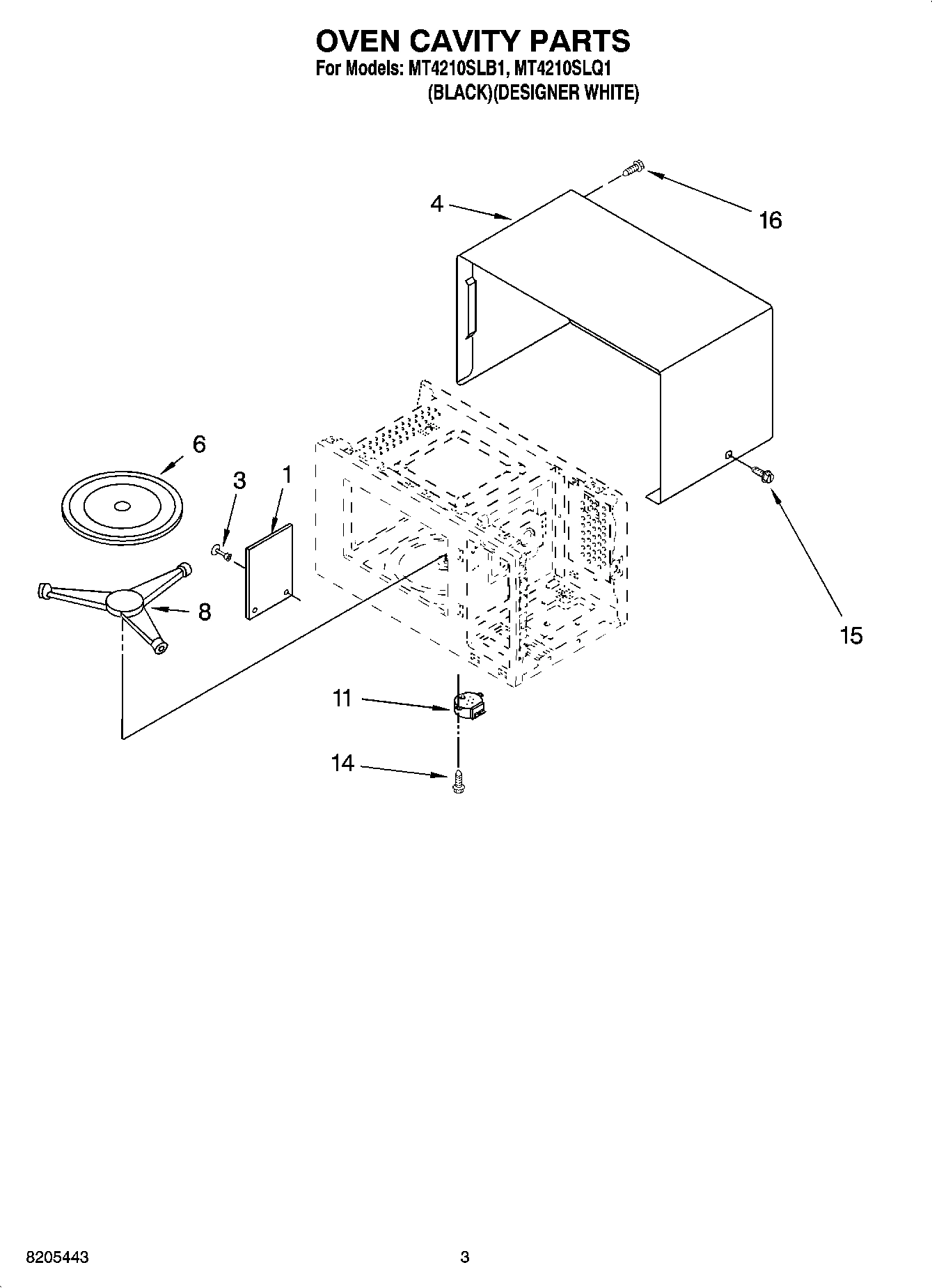 03 - OVEN CAVITY PARTS