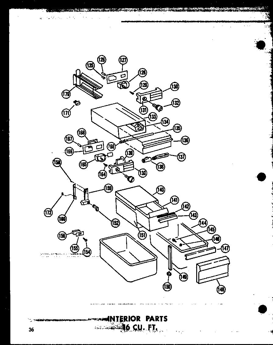 05 - INTERIOR PARTS 16 CU. FT.