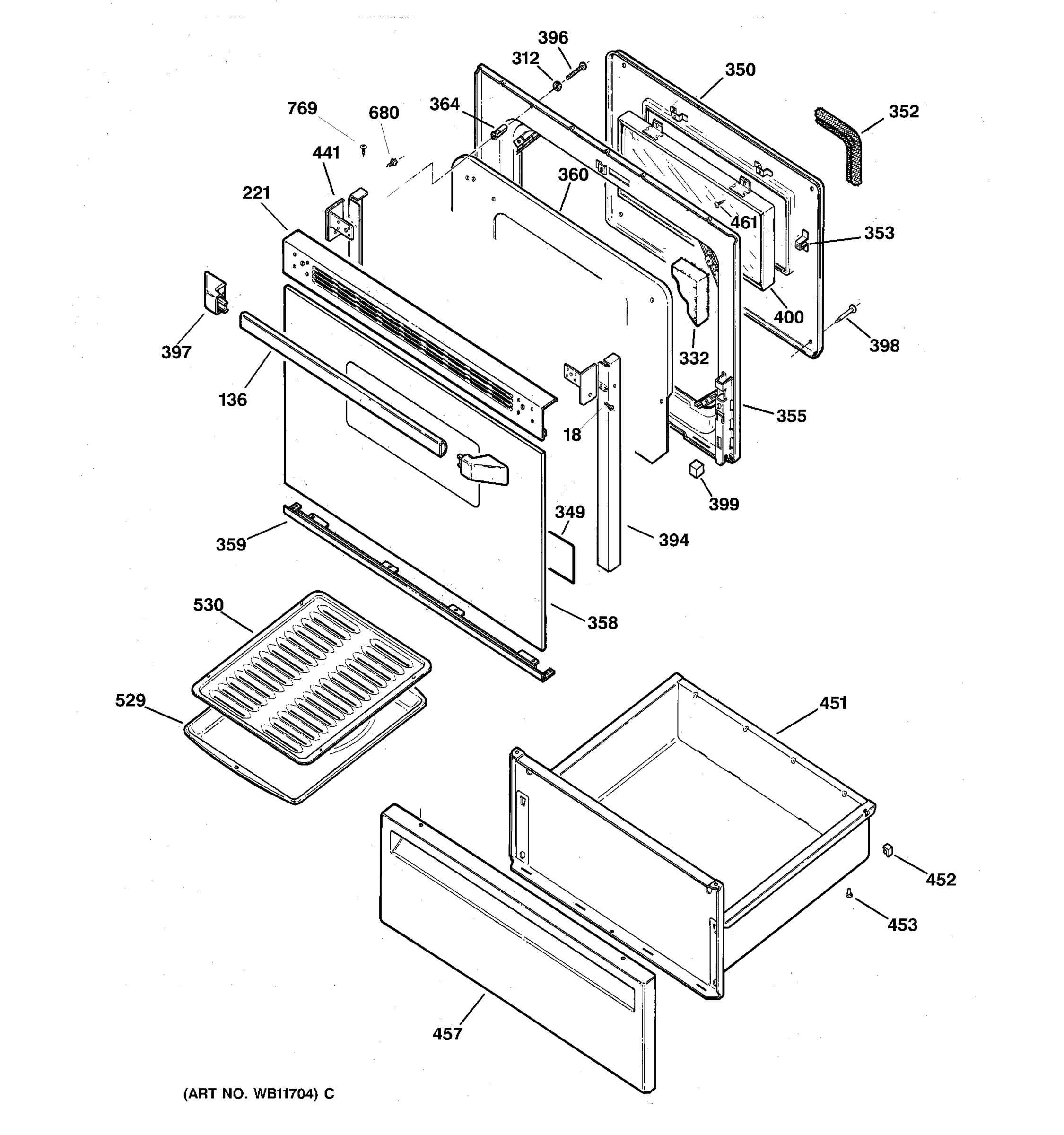 DOOR & DRAWER PARTS
