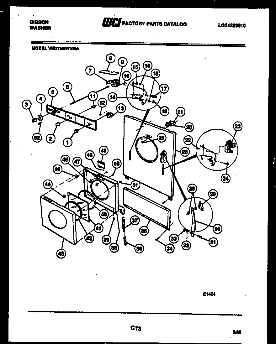 02 - DOOR, CONSOLE AND CONTROL PARTS
