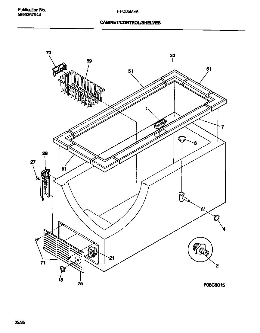 03 - CABINET/CONTROL/SHELVES