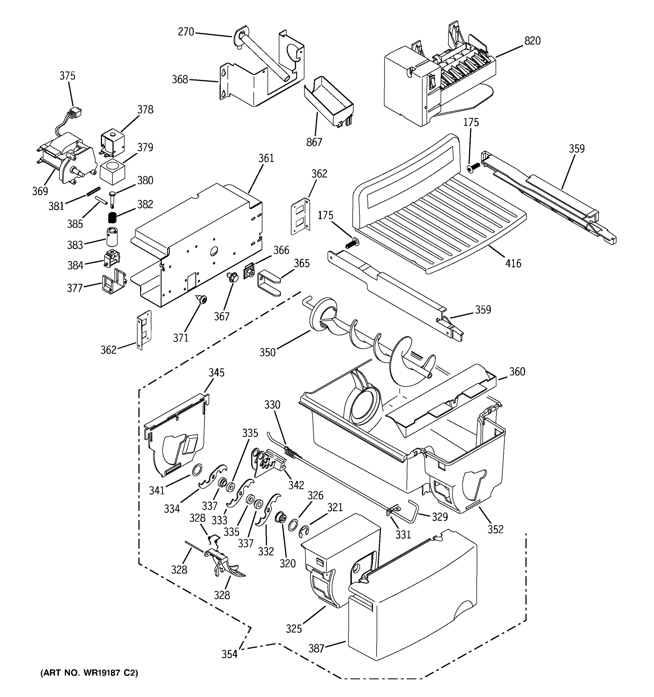 ICE MAKER & DISPENSER