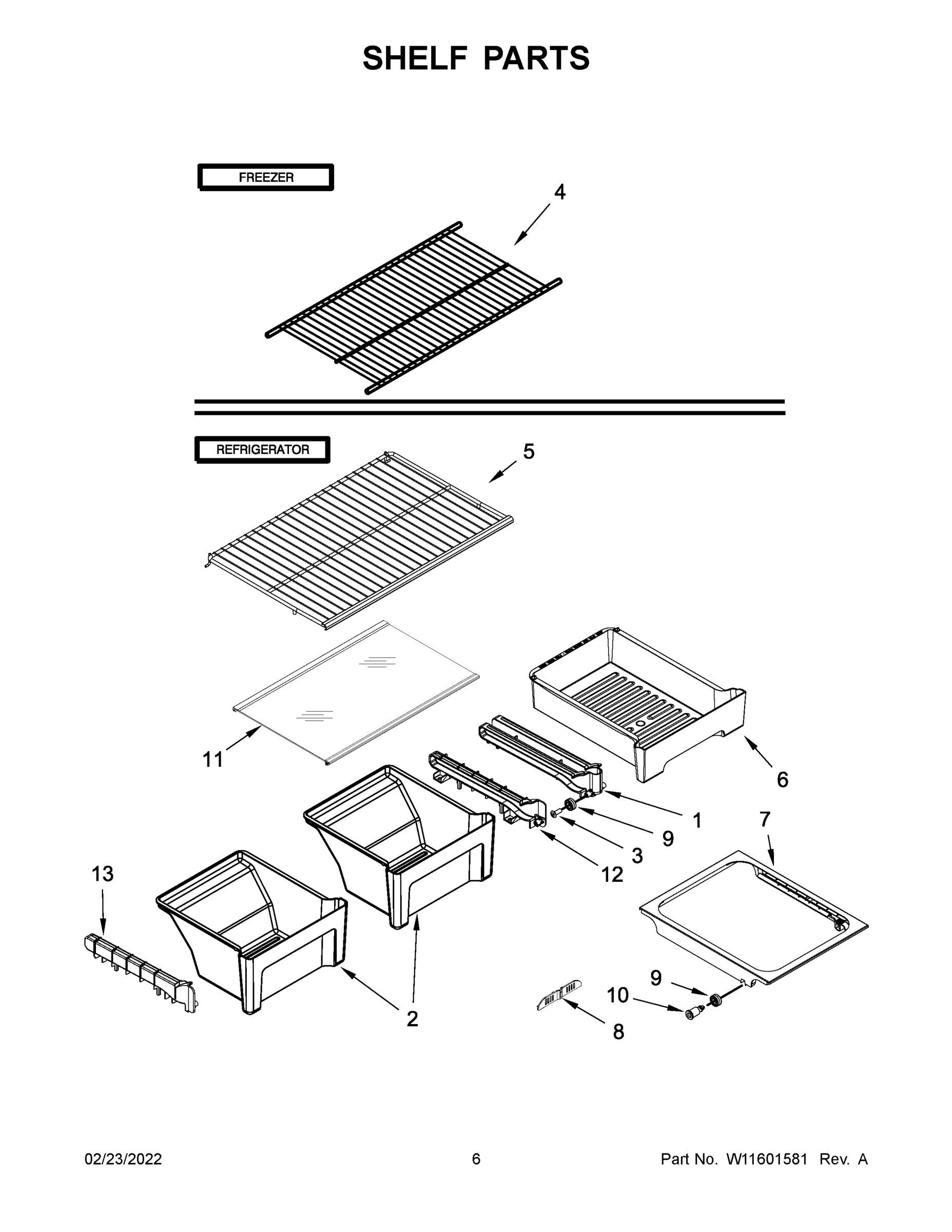 04 - SHELF PARTS