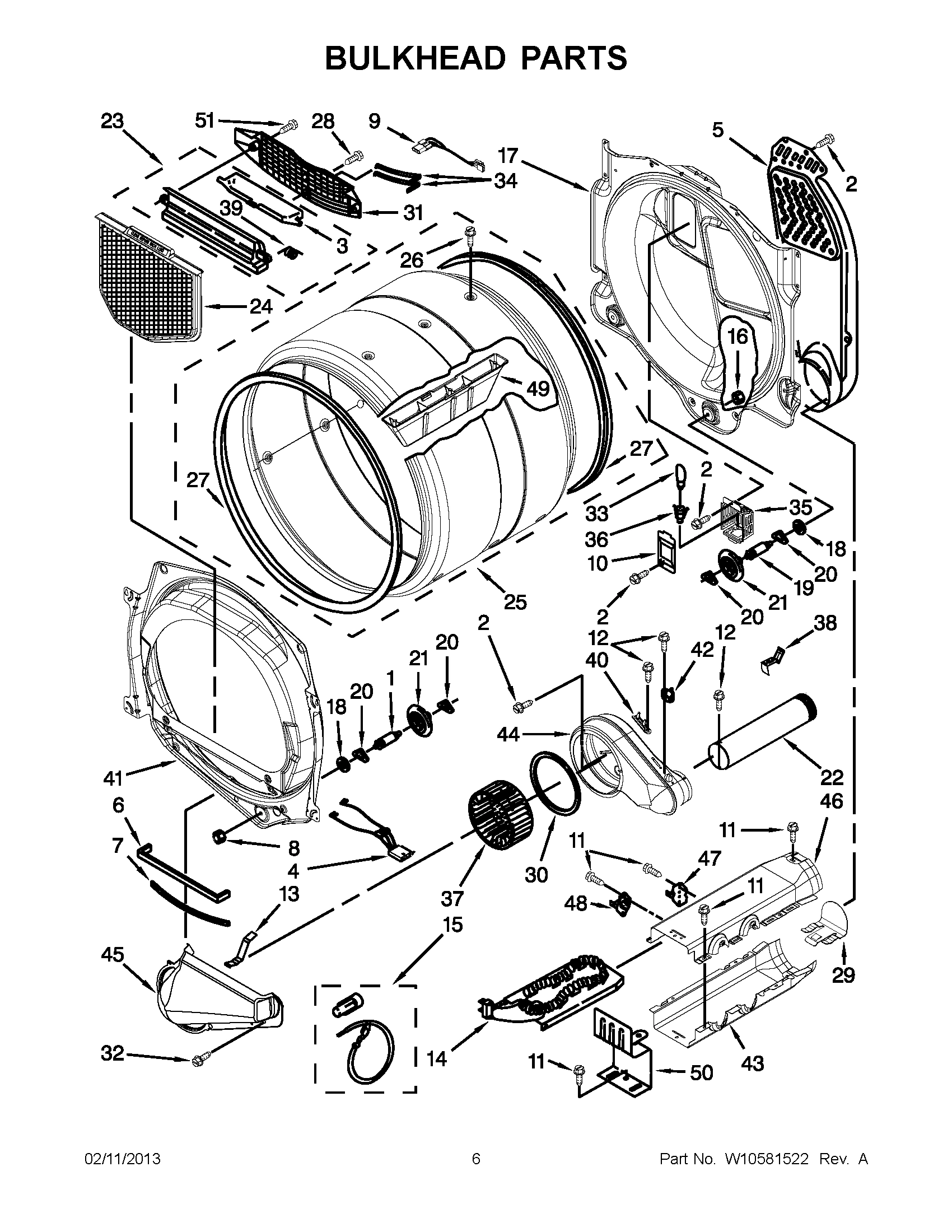 03 - BULKHEAD PARTS