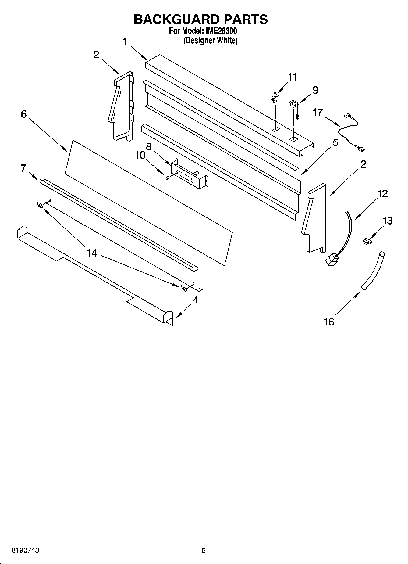 04 - BACKGUARD PARTS, MISCELLANEOUS PARTS
