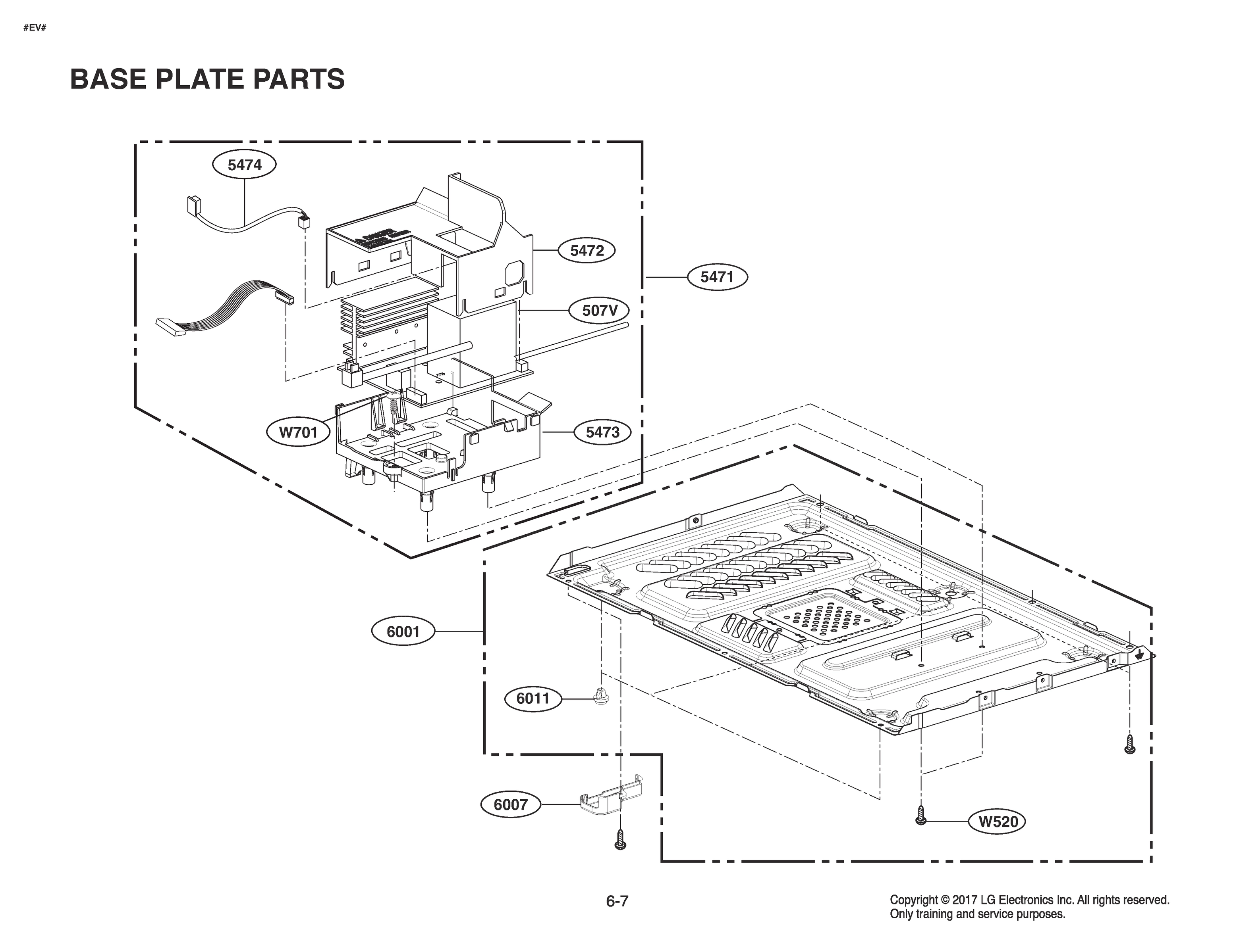 BASE PLATE PARTS