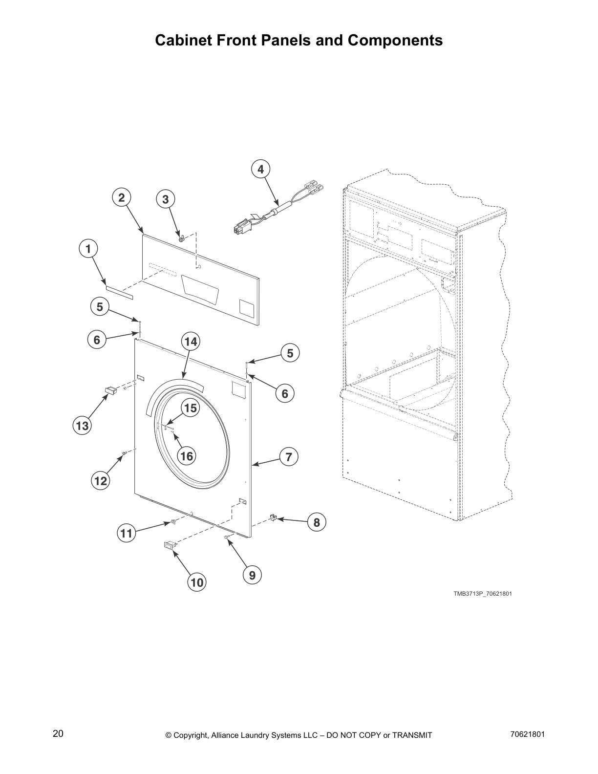 Cabinet Front Panels and Components