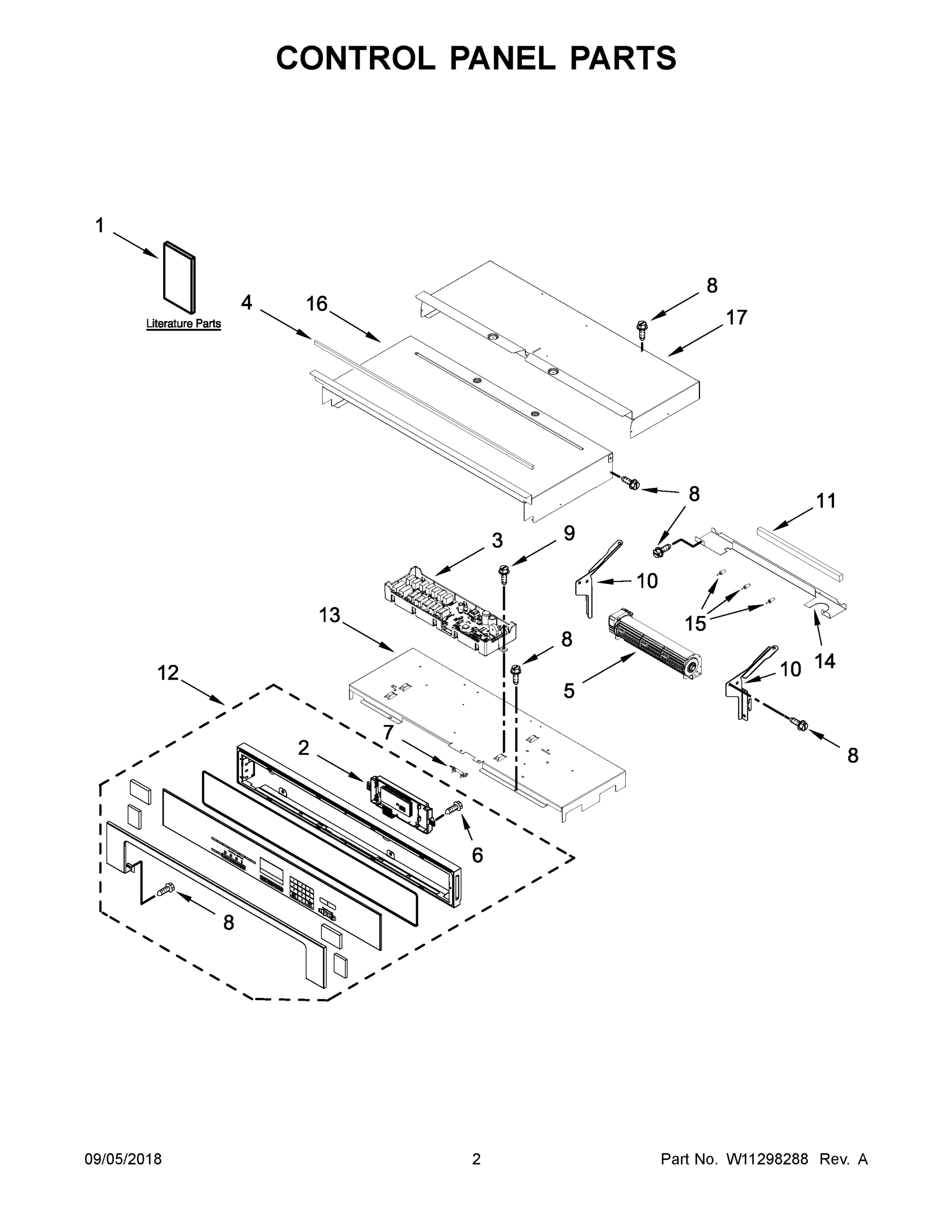 02 - CONTROL PANEL PARTS