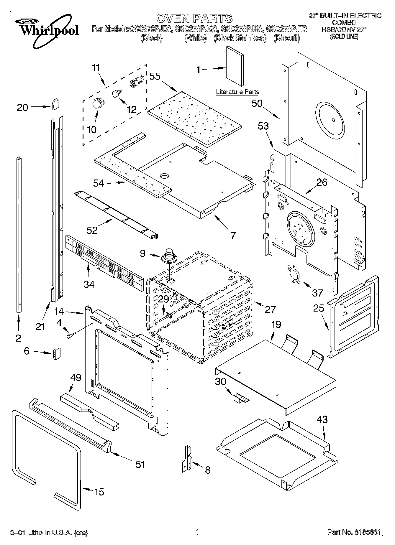 01 - OVEN, LITERATURE