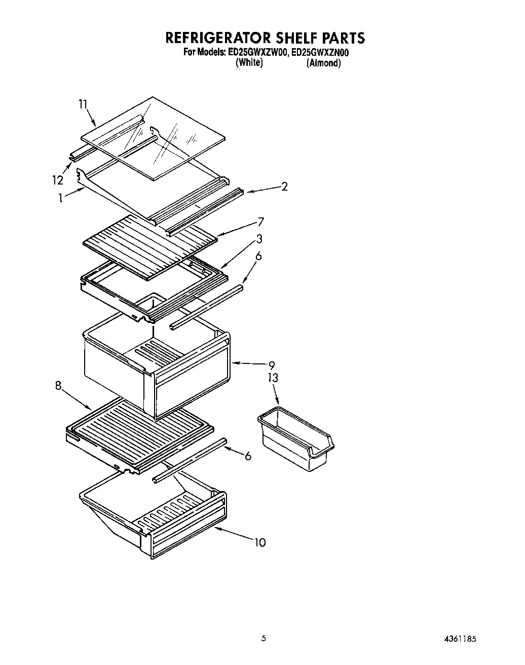 04 - REFRIGERATOR SHELF