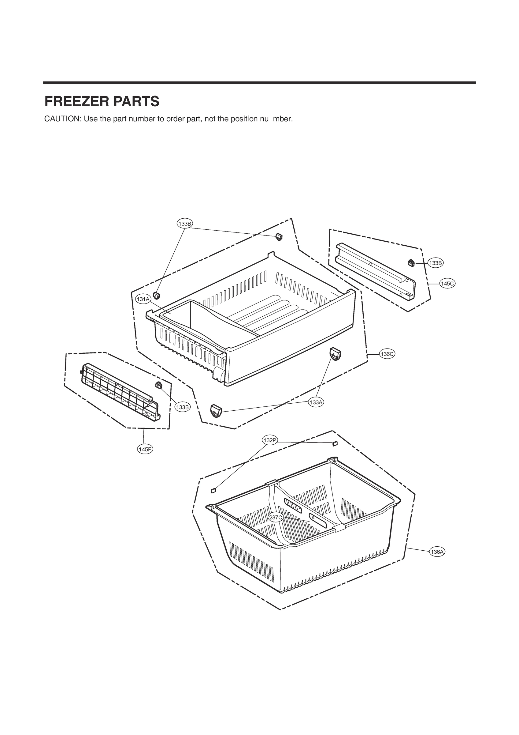 FREEZER PARTS