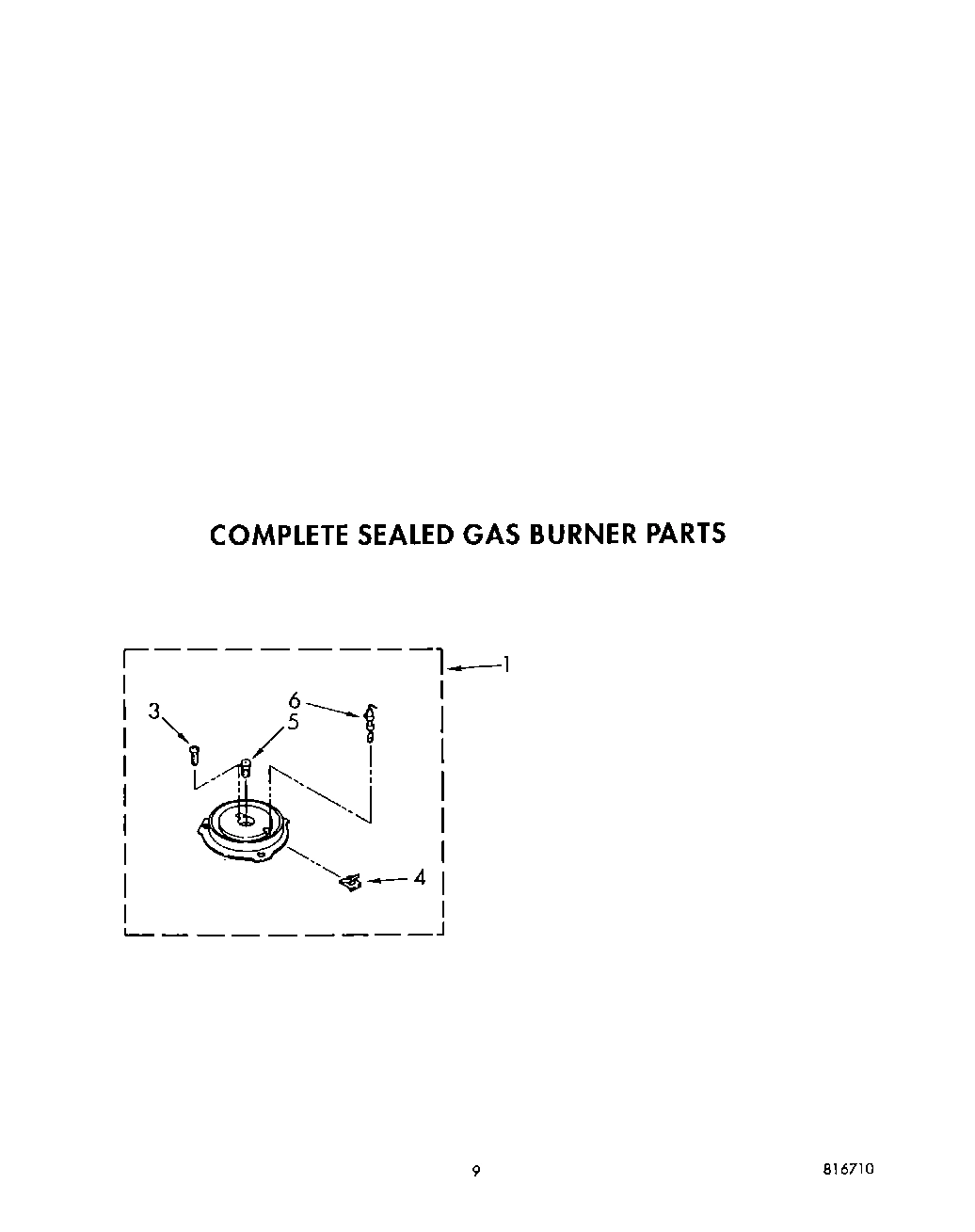 08 - COMPLETE SEALED GAS BURNER