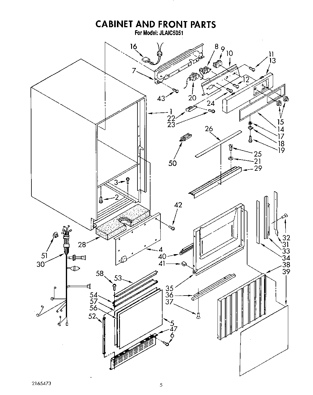 03 - CABINET AND FRONT