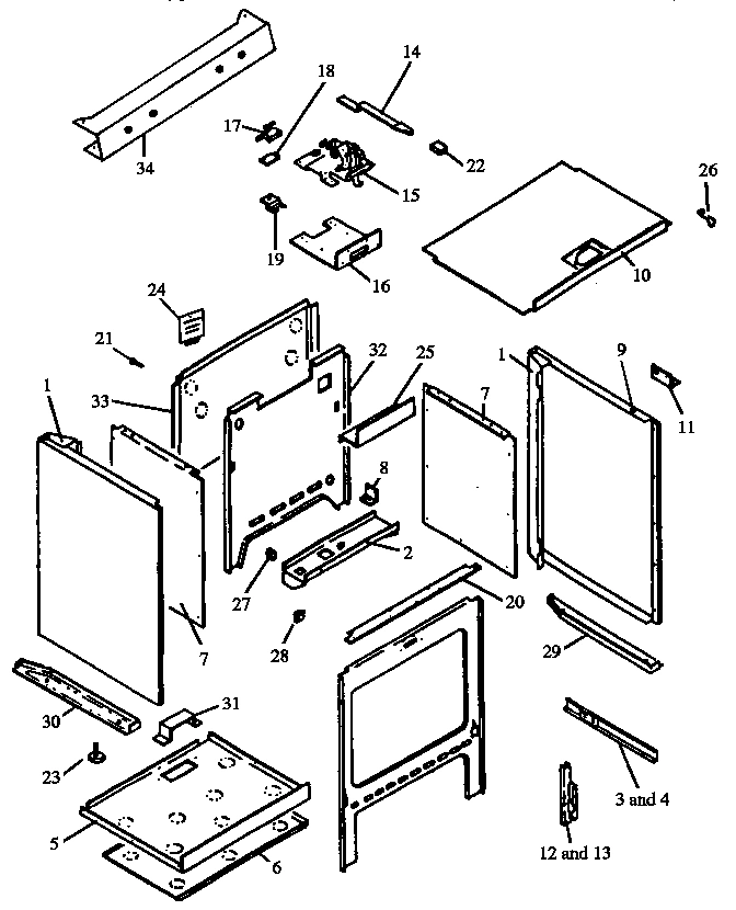 02 - CABINET ASSY
