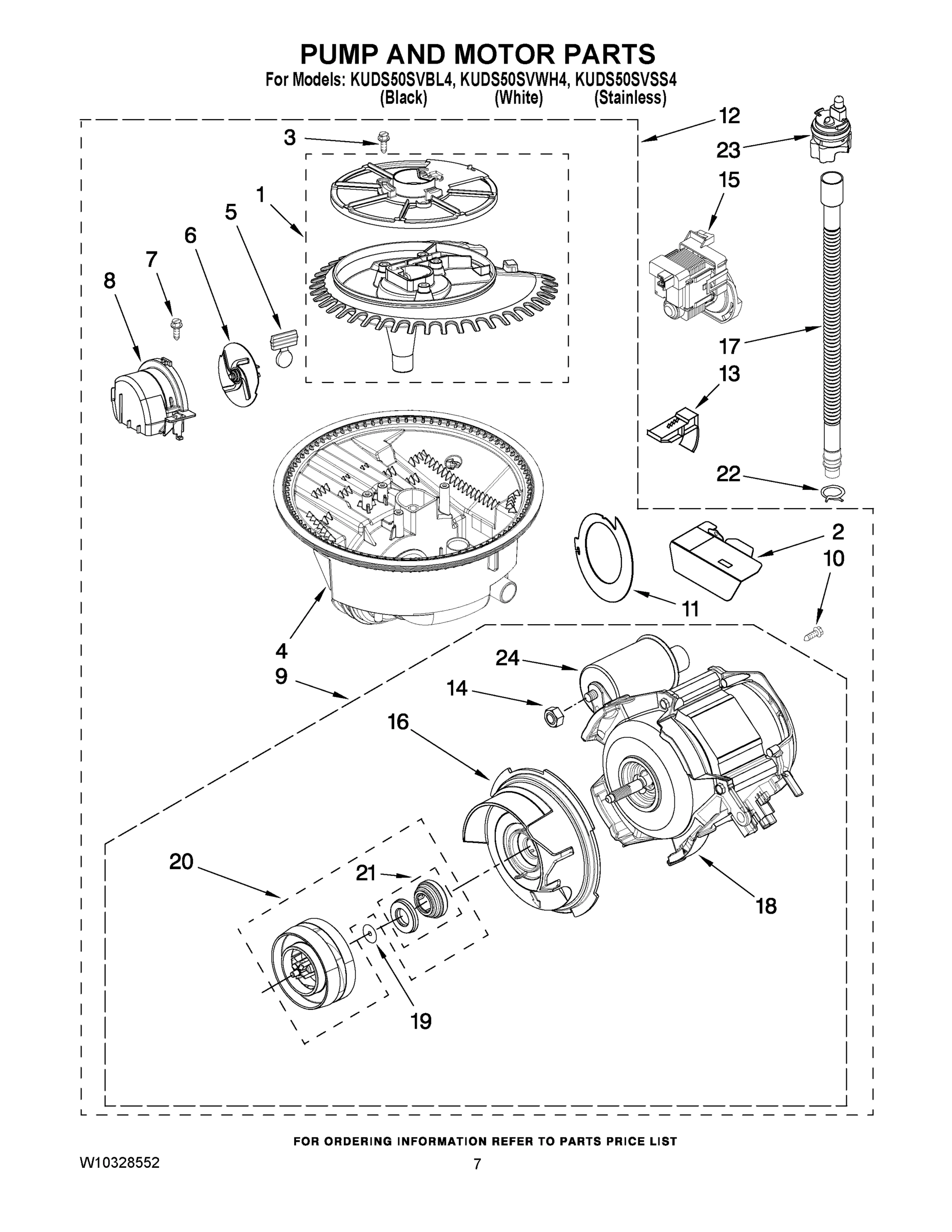 06 - PUMP AND MOTOR PARTS