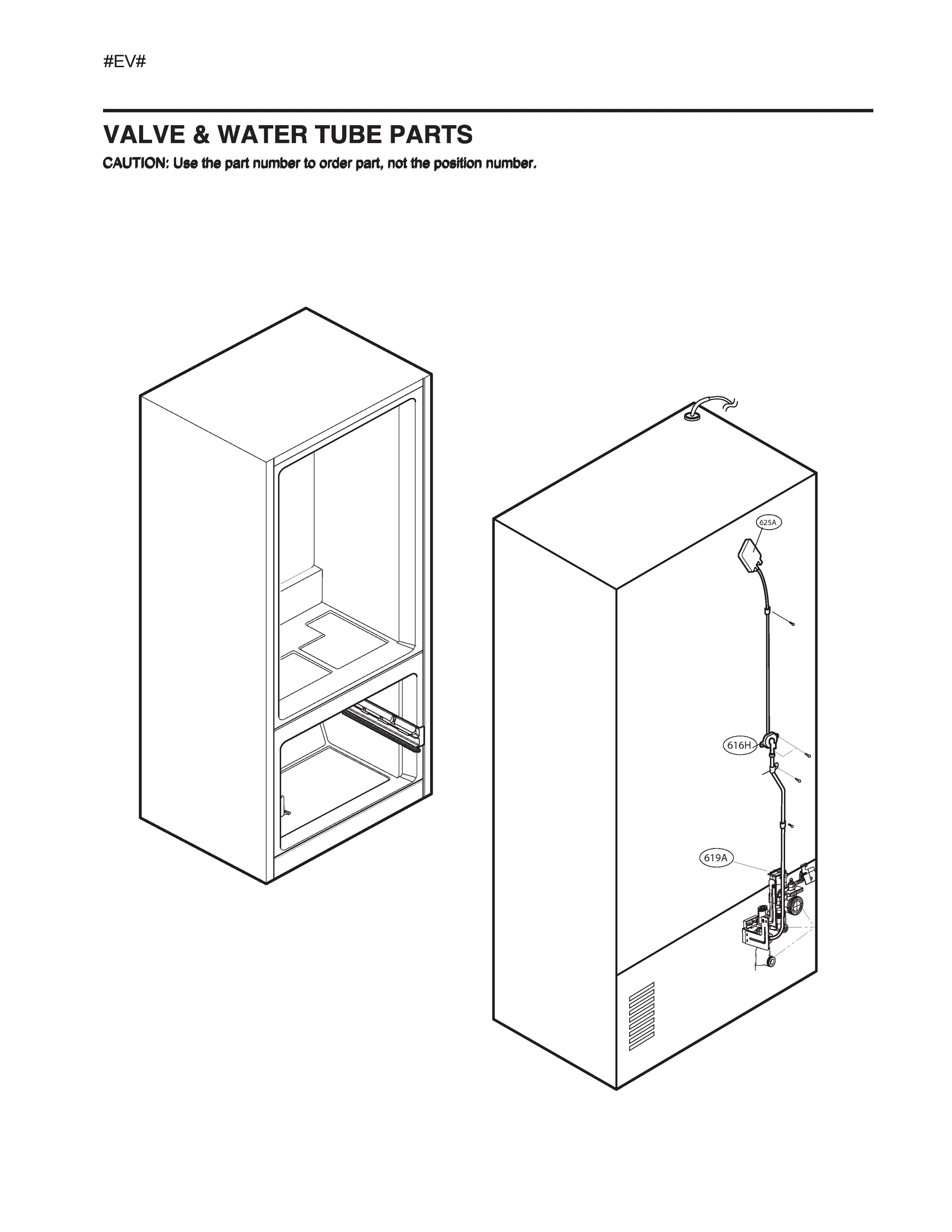 VALVE & WATER TUBE PARTS