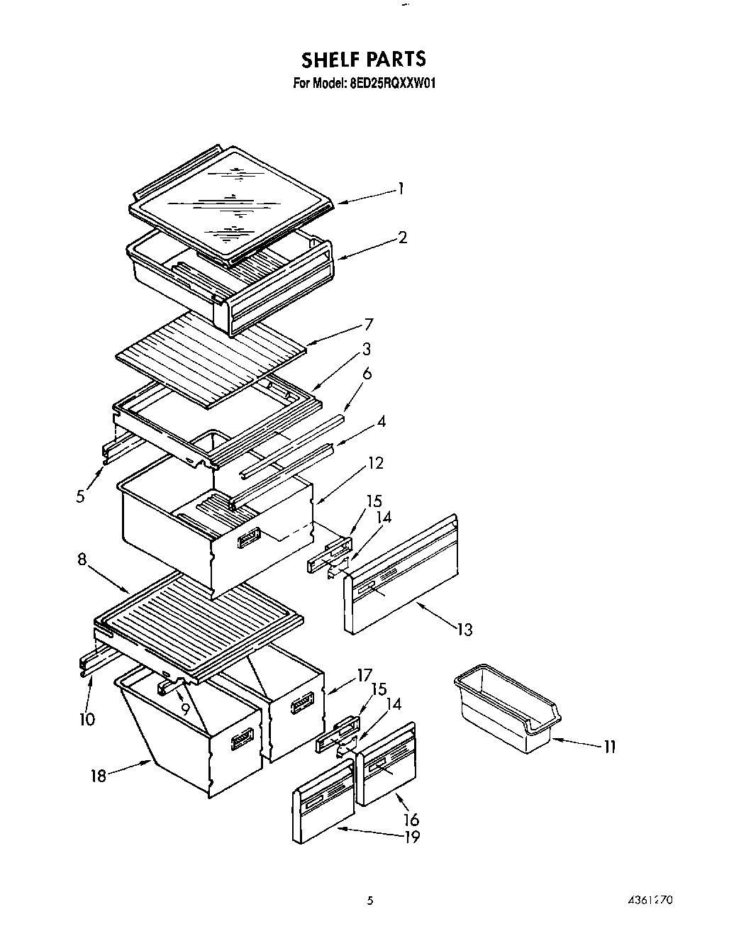 04 - REFRIGERATOR SHELF