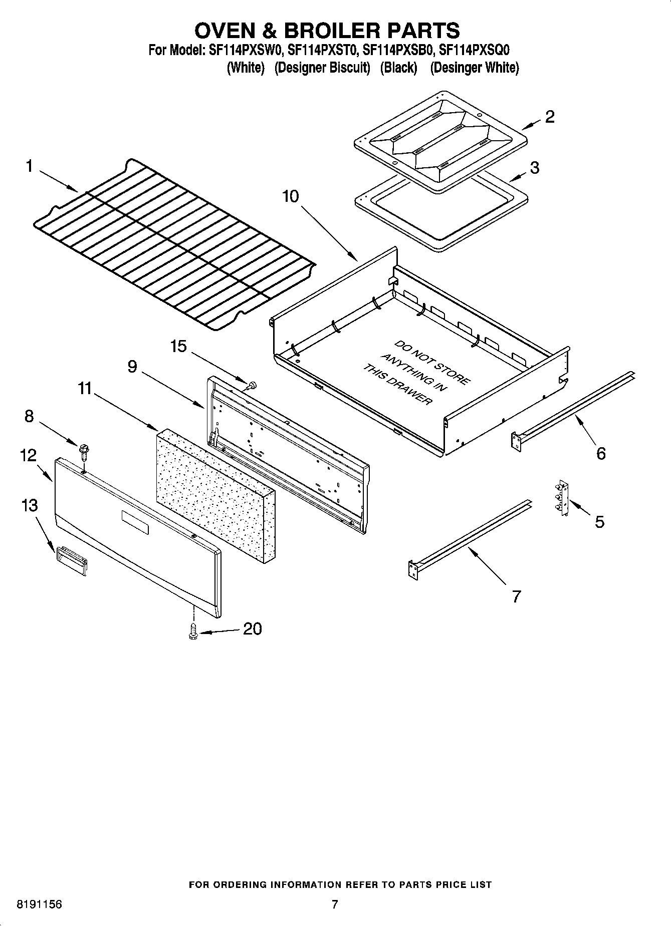 05 - OVEN & BROILER PARTS
