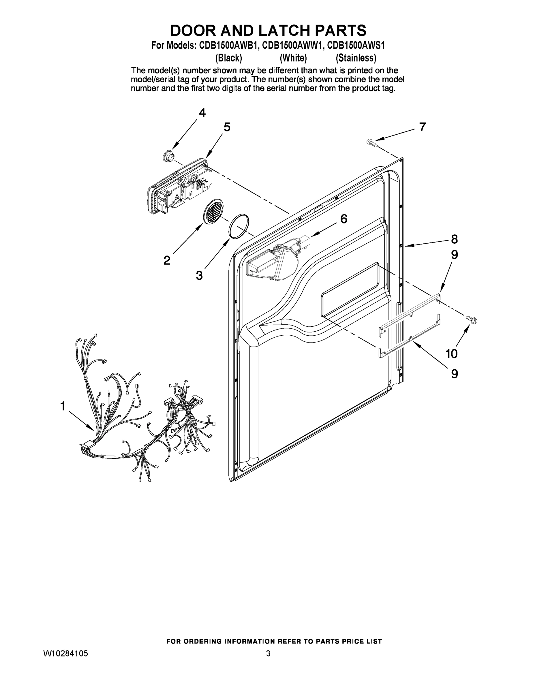 03 - DOOR AND LATCH PARTS