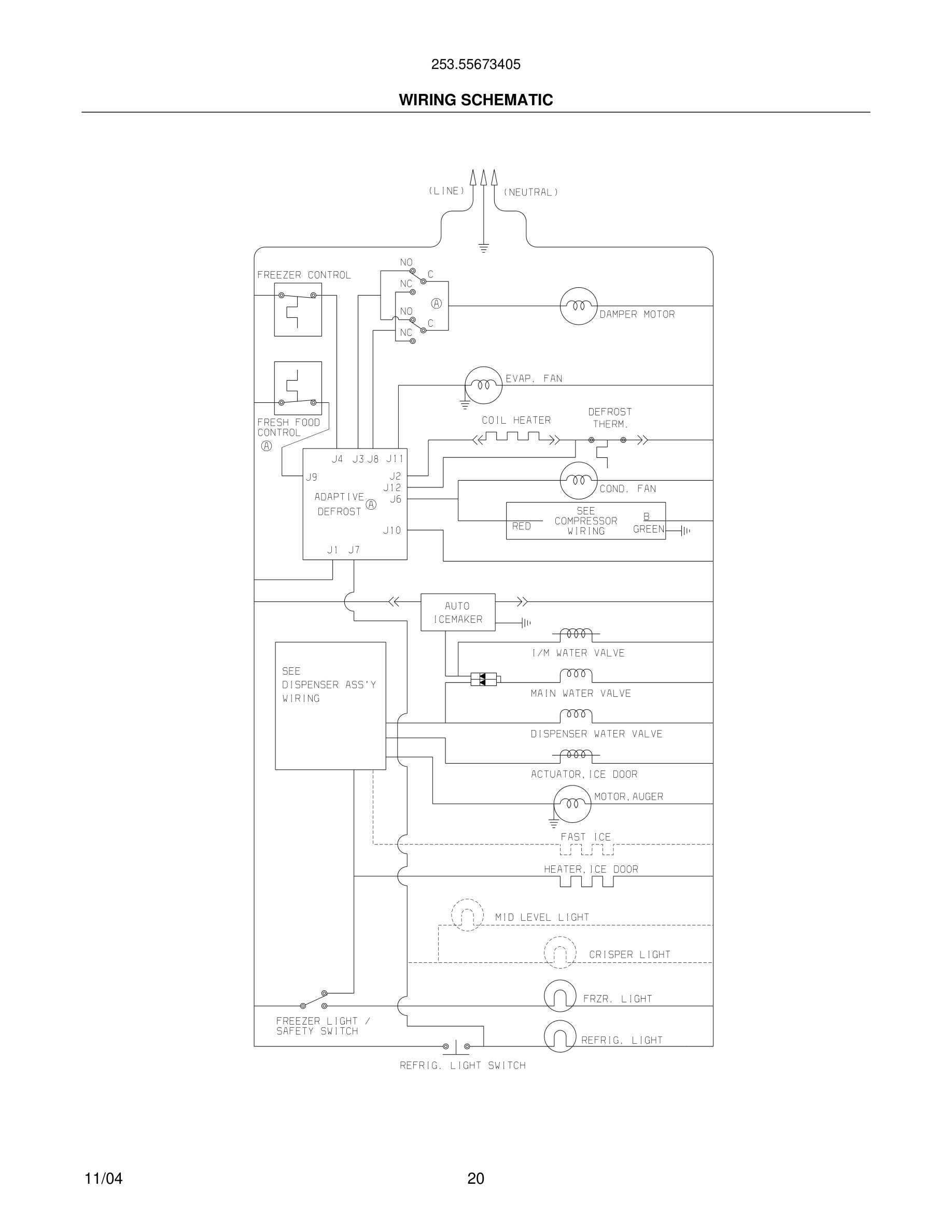 20 - WIRING SCHEMATIC