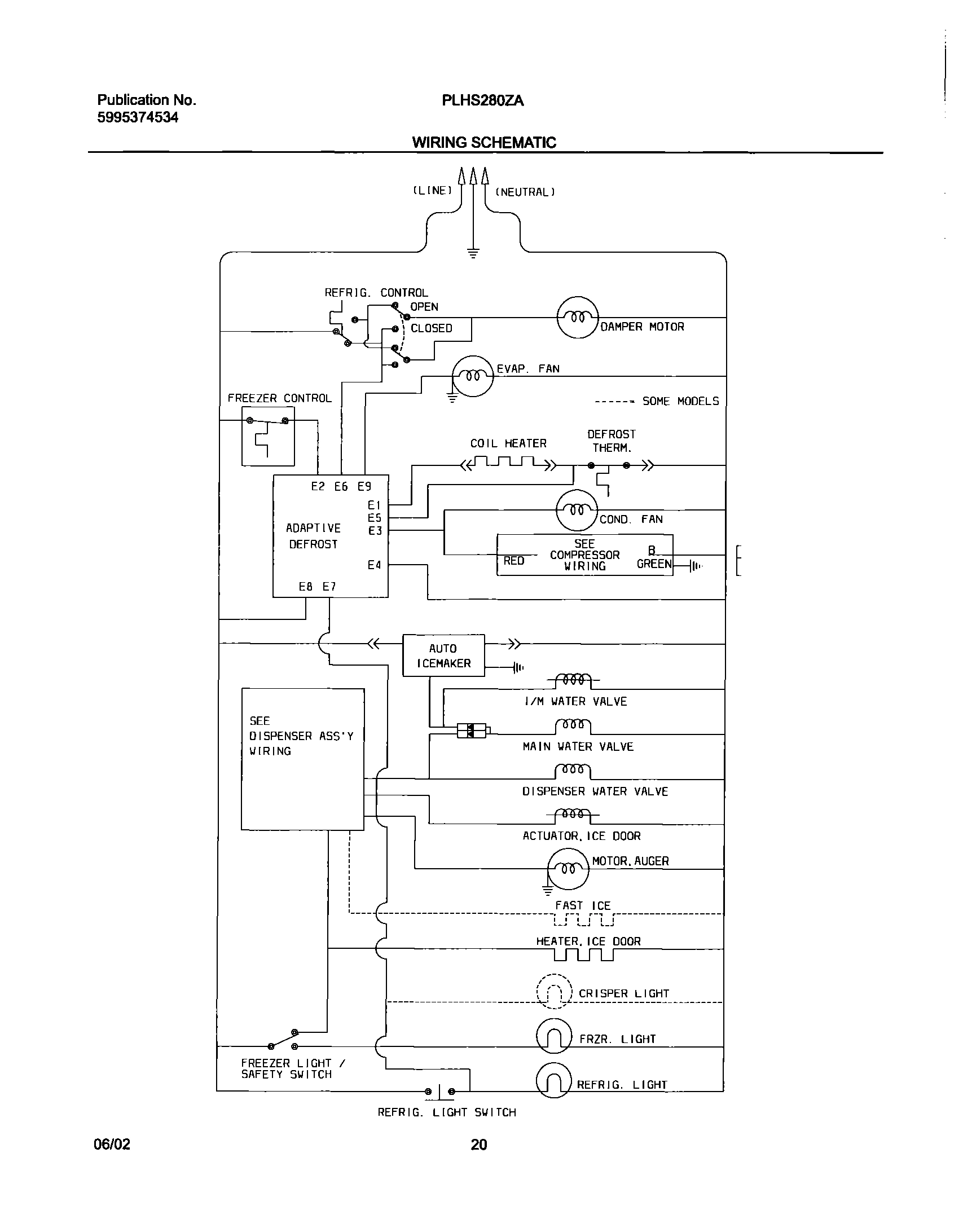 20 - WIRING SCHEMATIC