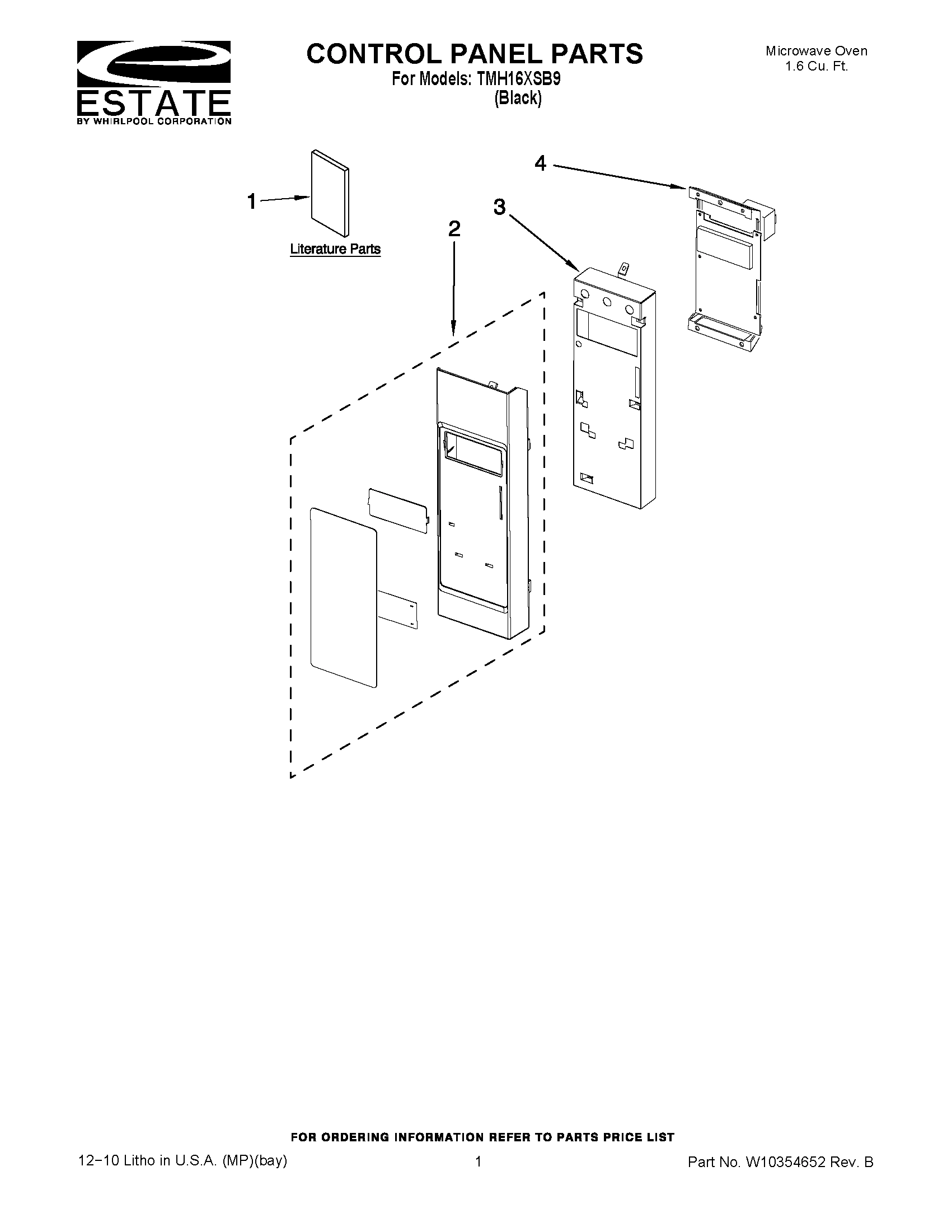 01 - CONTROL PANEL PARTS