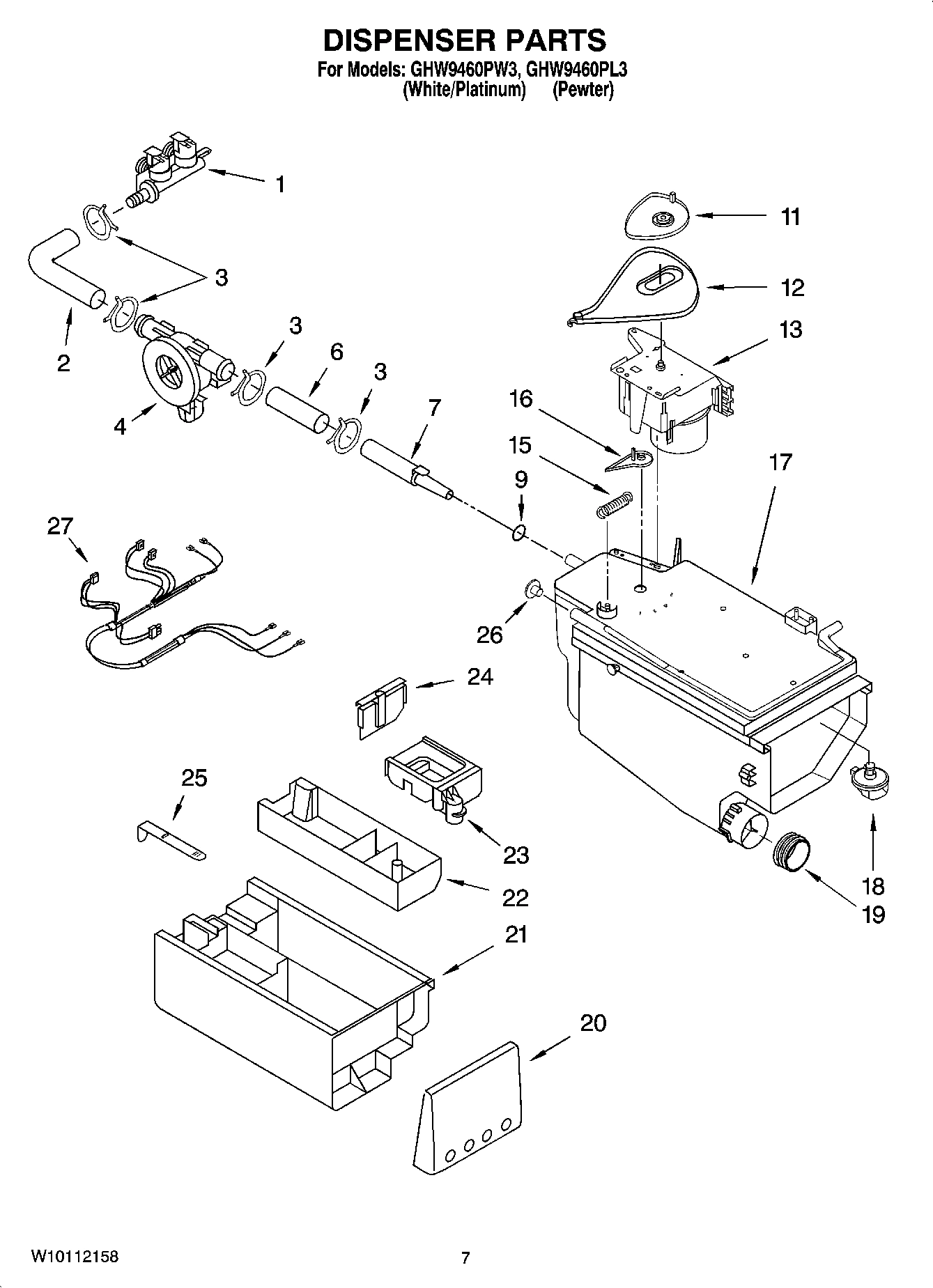 04 - DISPENSER PARTS