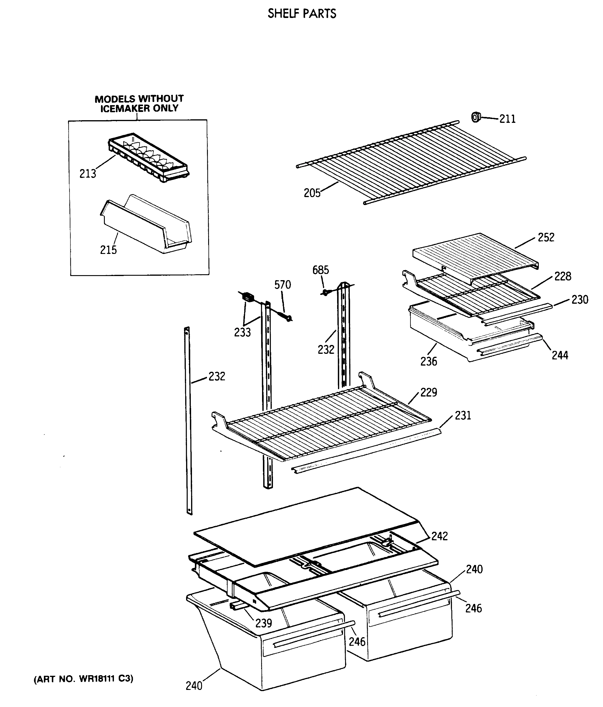 SHELF PARTS