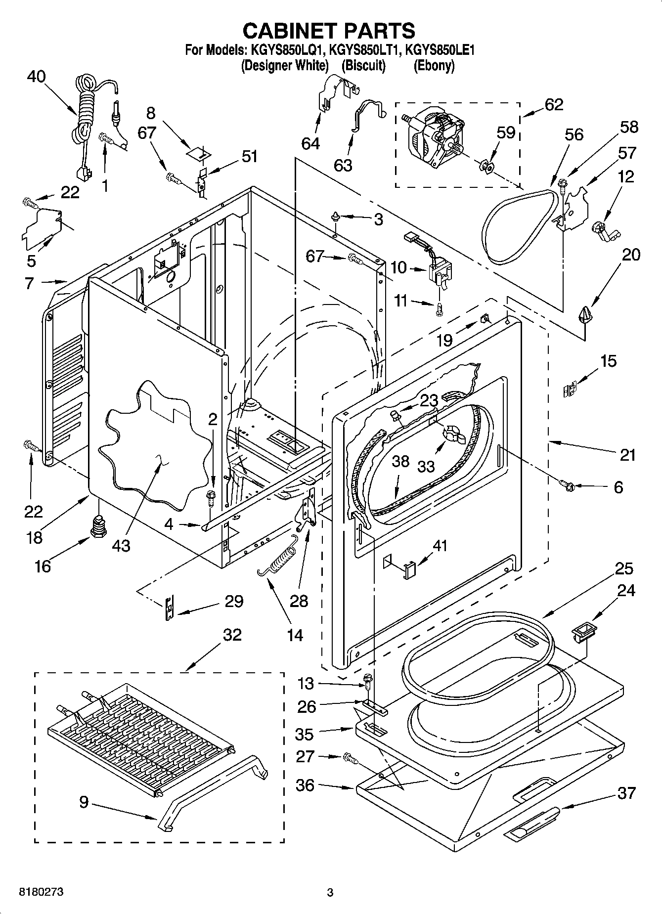 02 - CABINET PARTS
