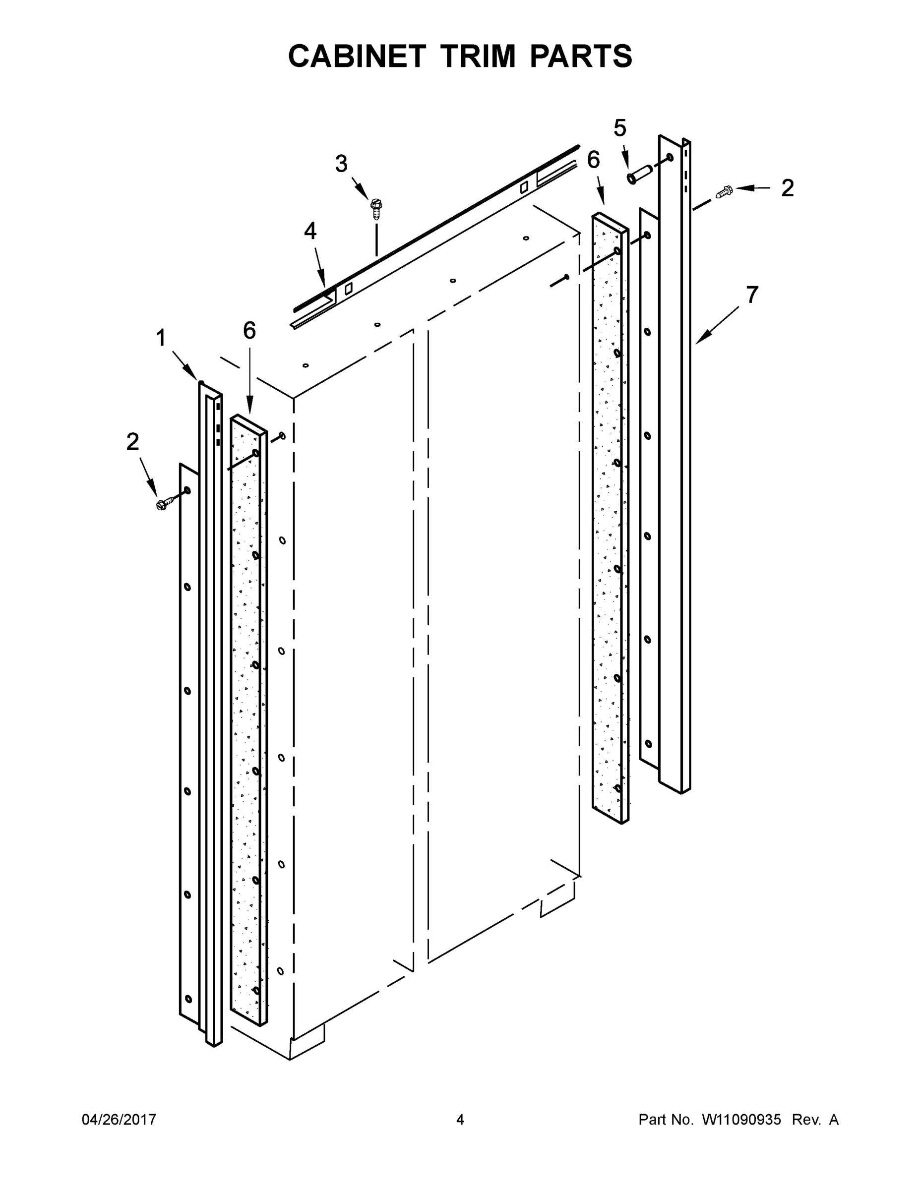 03 - CABINET TRIM PARTS