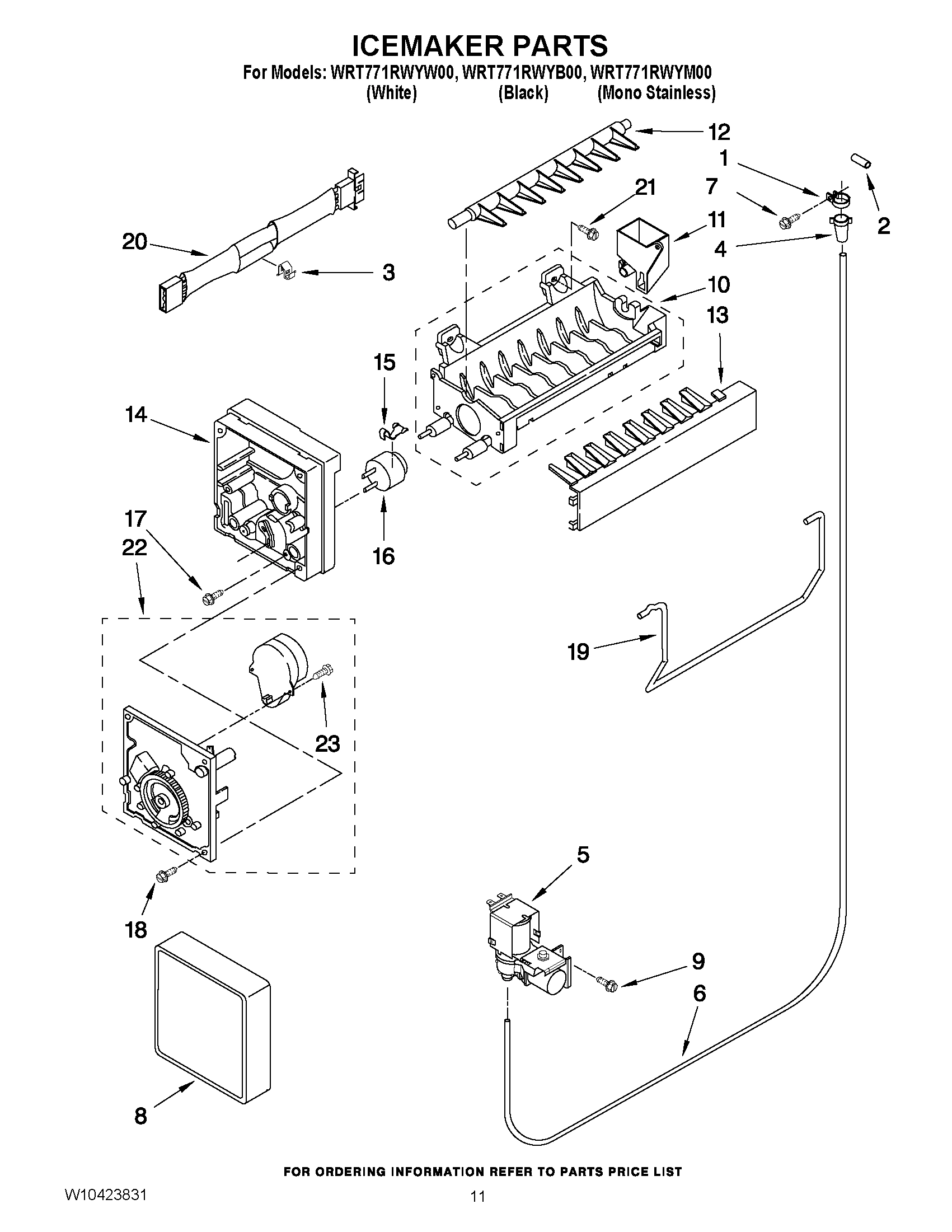 07 - ICEMAKER PARTS