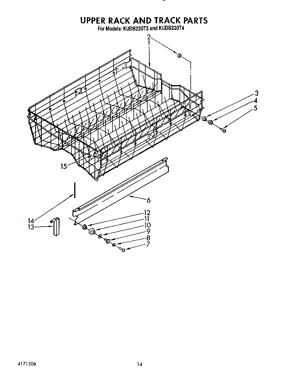 11 - UPPER RACK AND TRACK