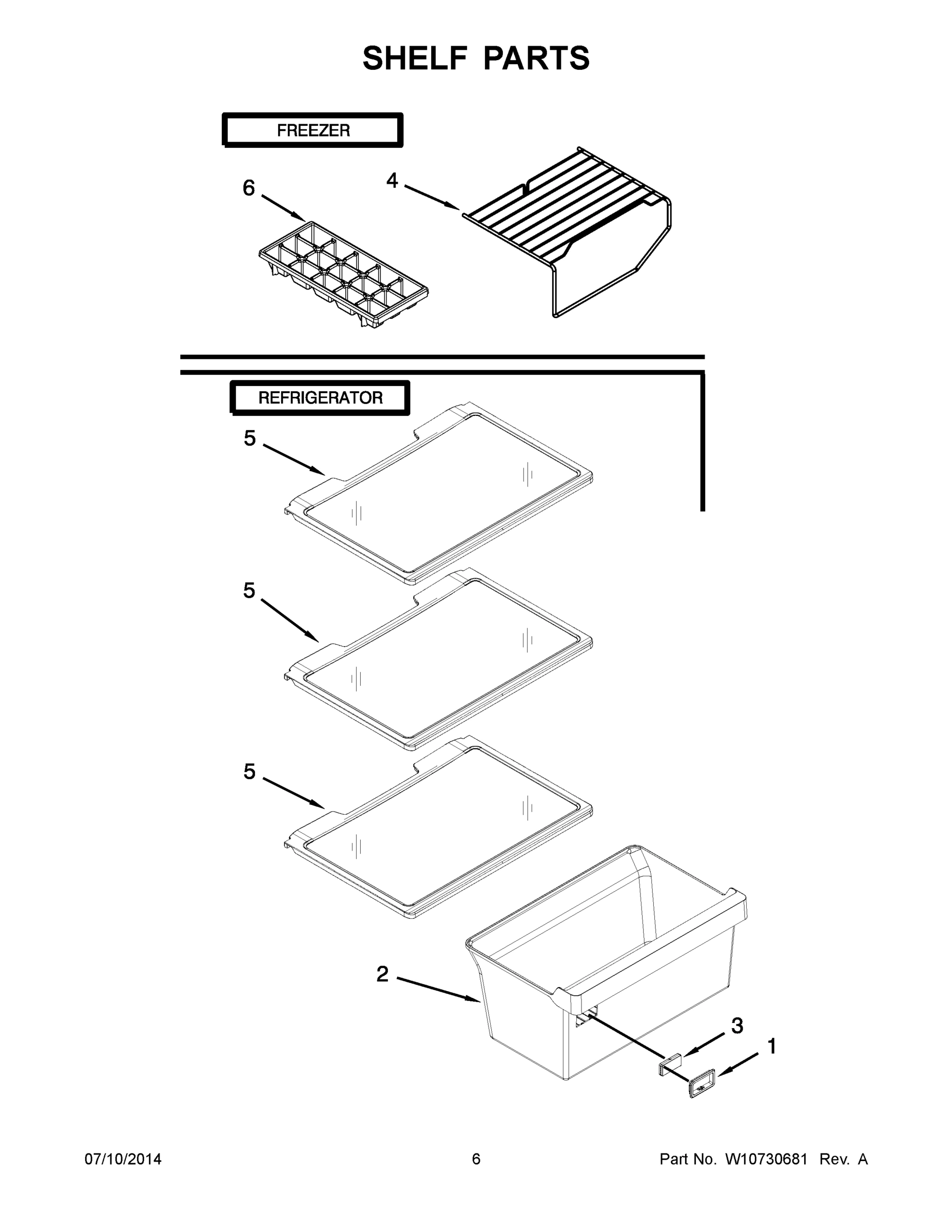 04 - SHELF PARTS
