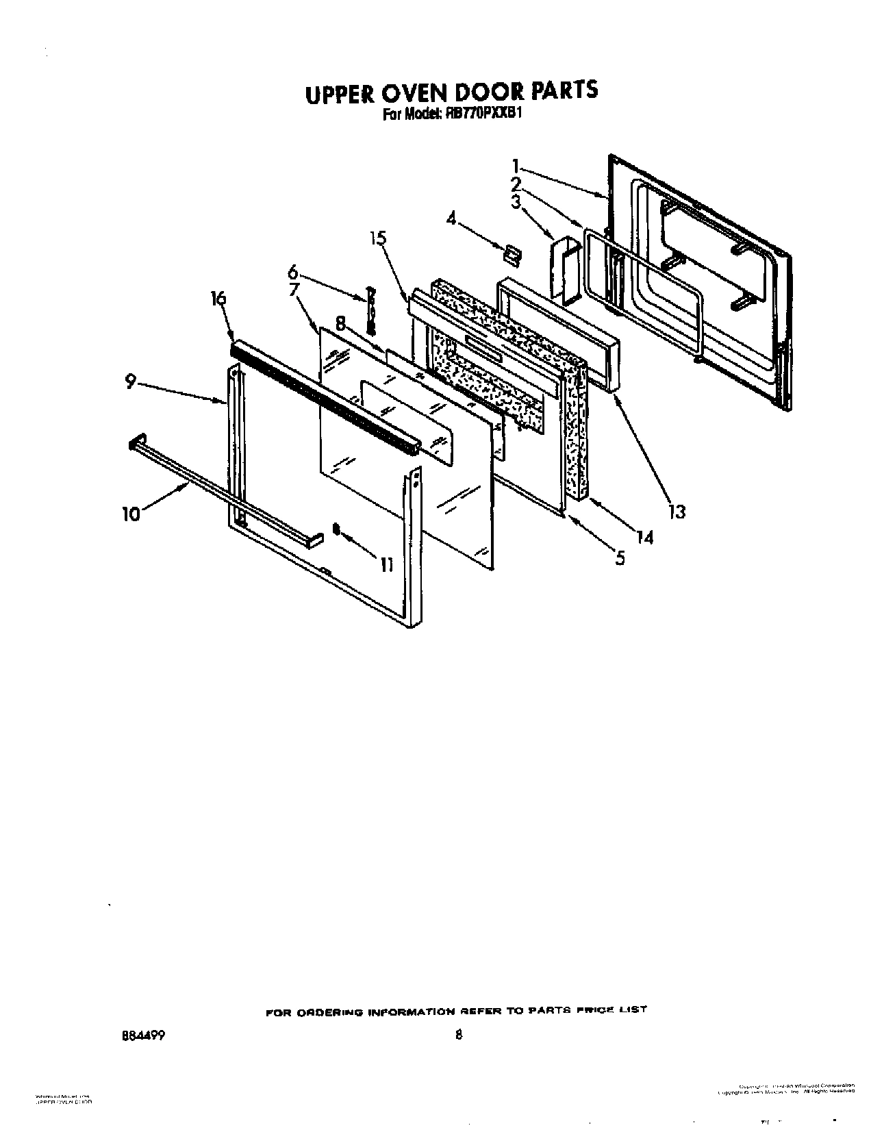 05 - UPPER OVEN DOOR
