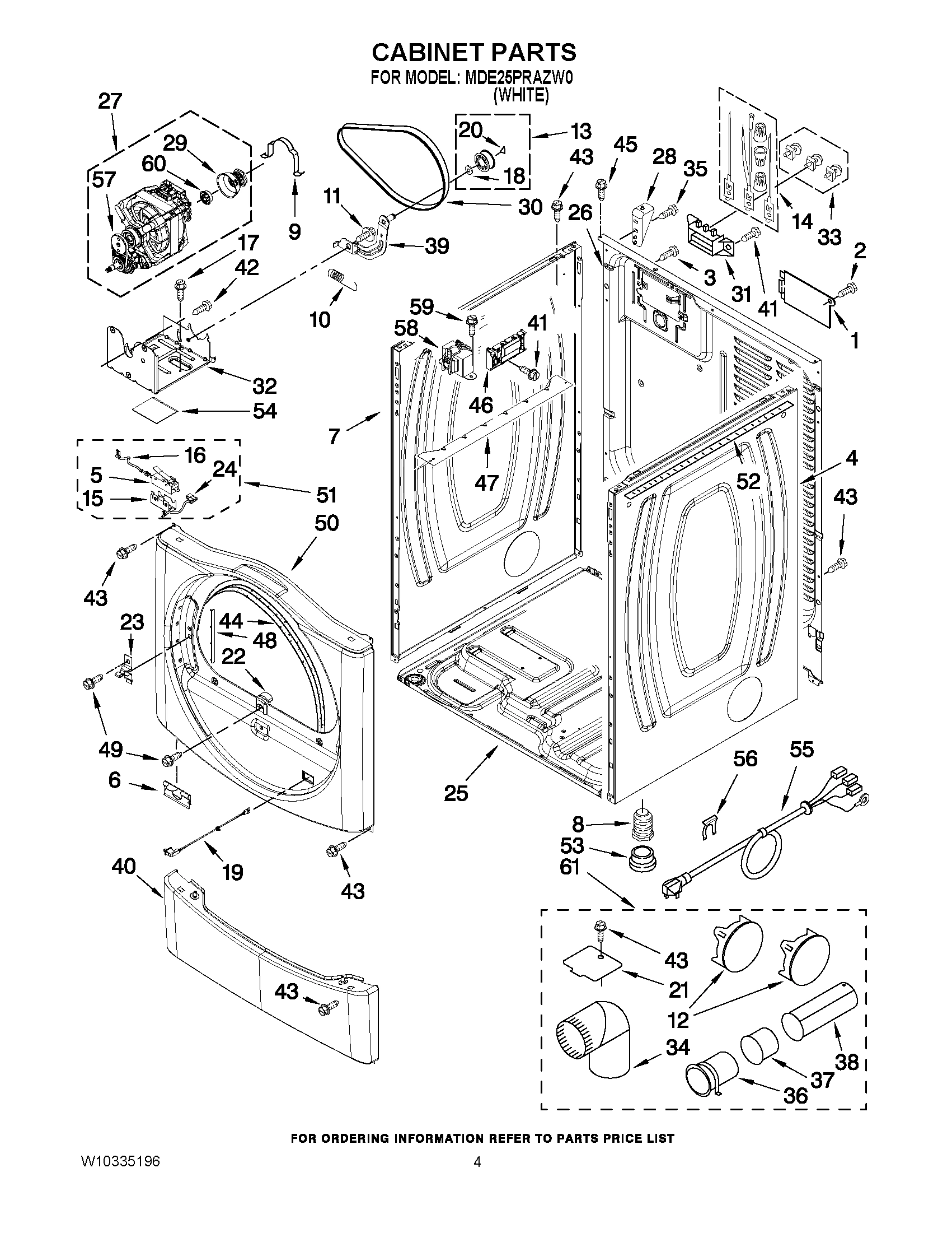 02 - CABINET PARTS