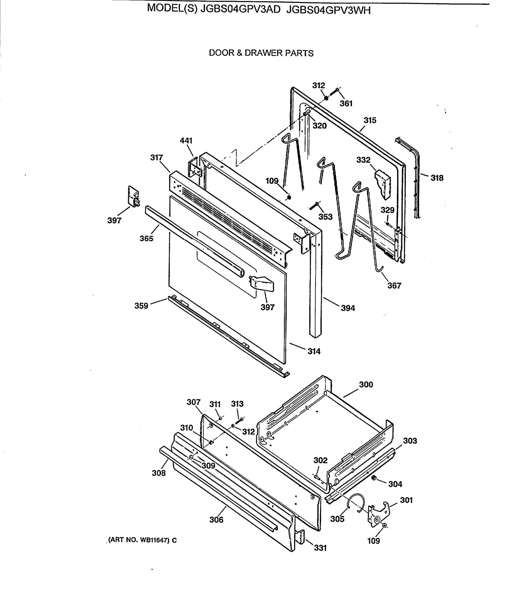 DOOR & DRAWER PARTS