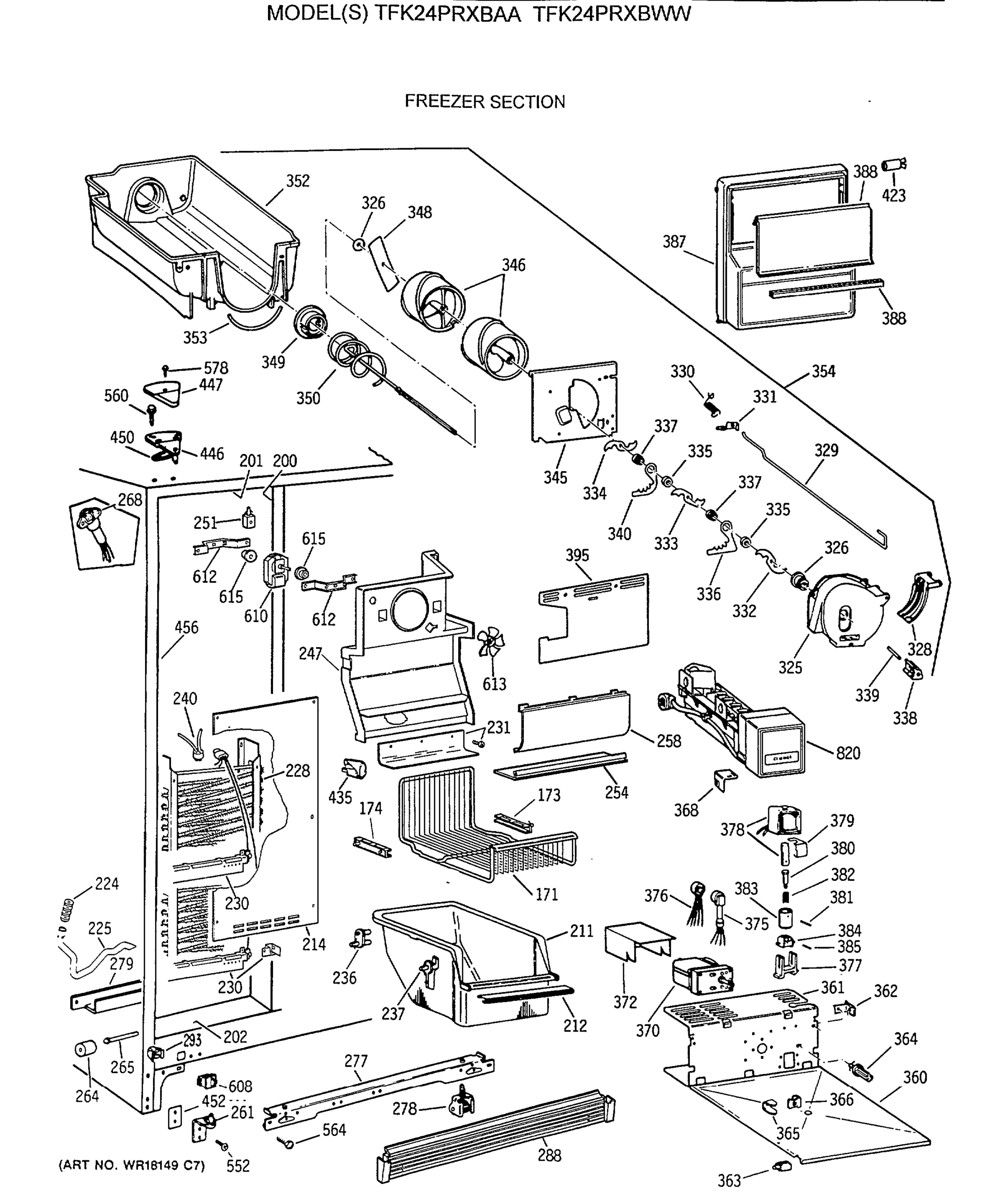 FREEZER SECTION
