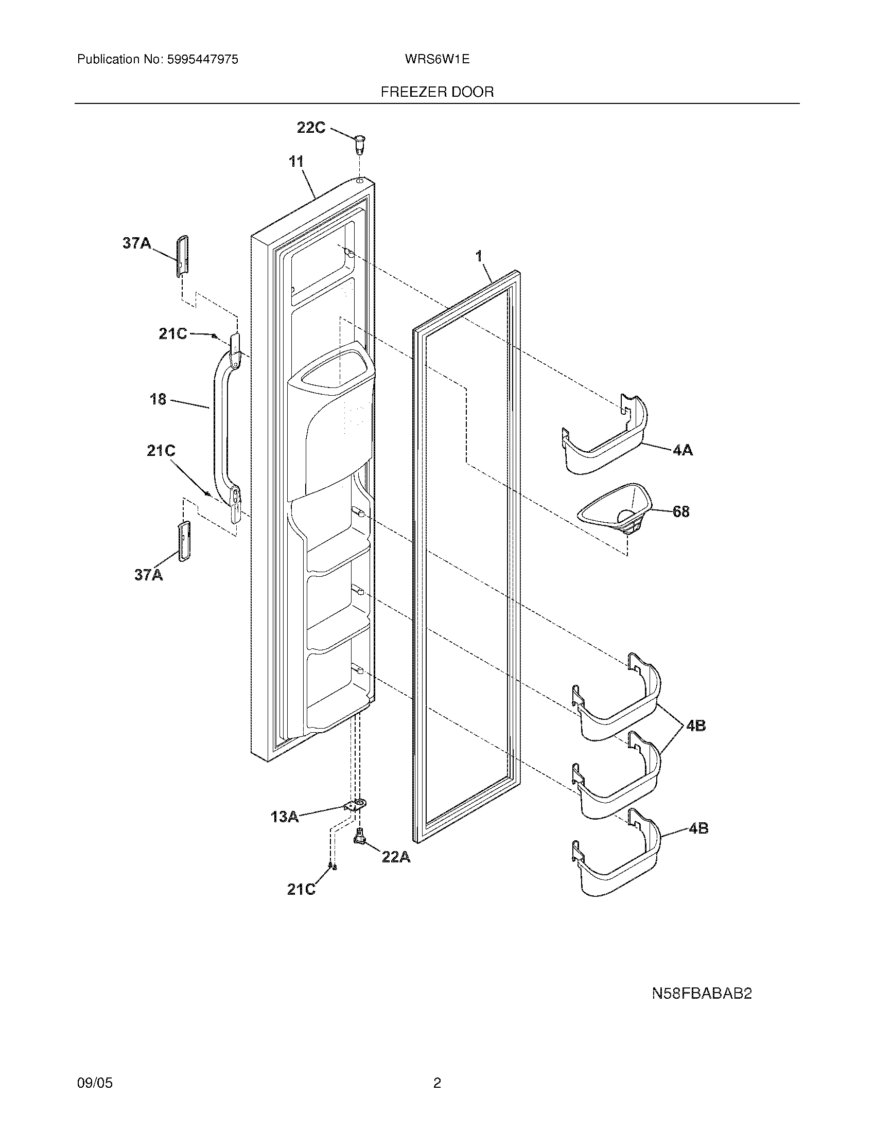 03 - FREEZER DOOR