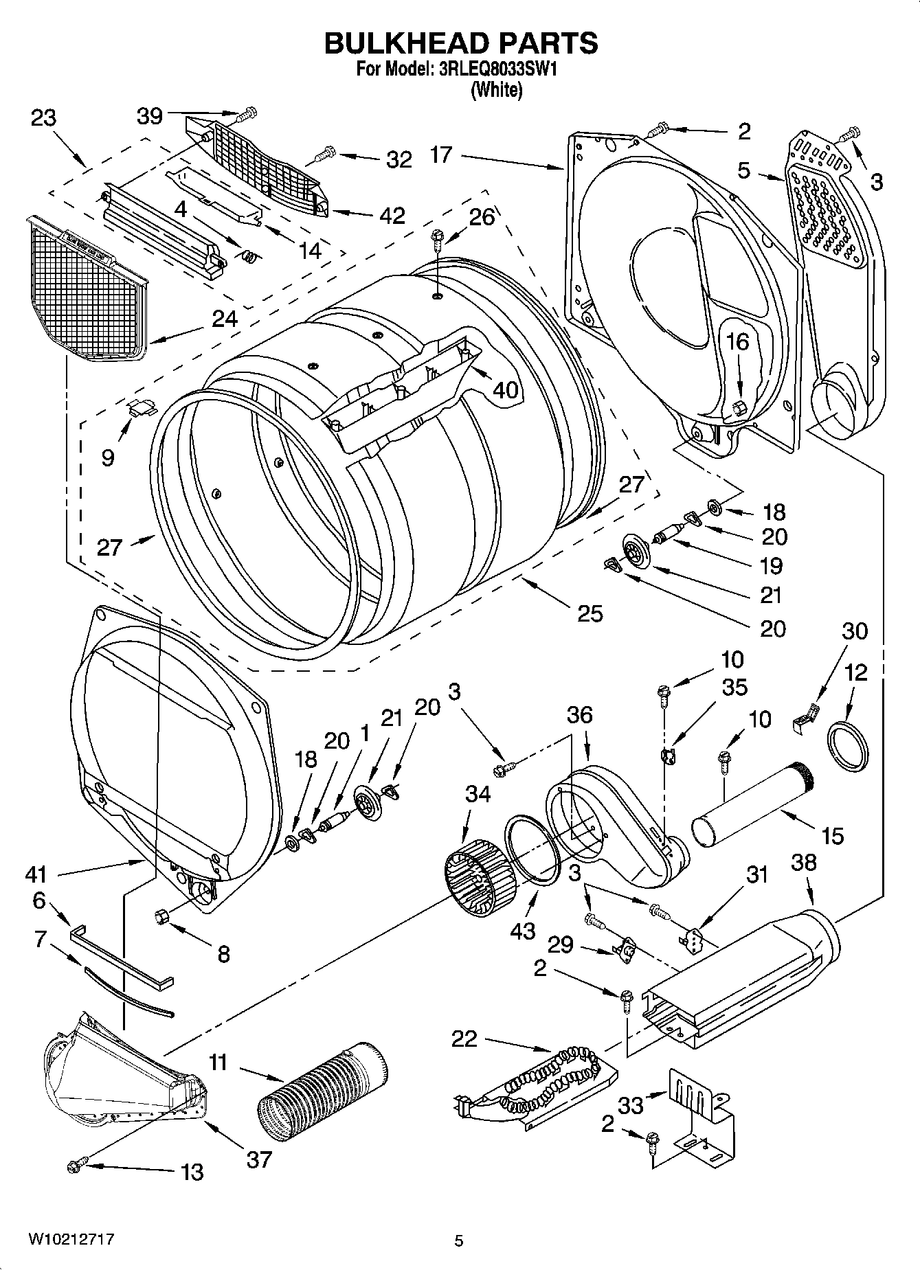 03 - BULKHEAD PARTS, OPTIONAL PARTS (NOT INCLUDED)