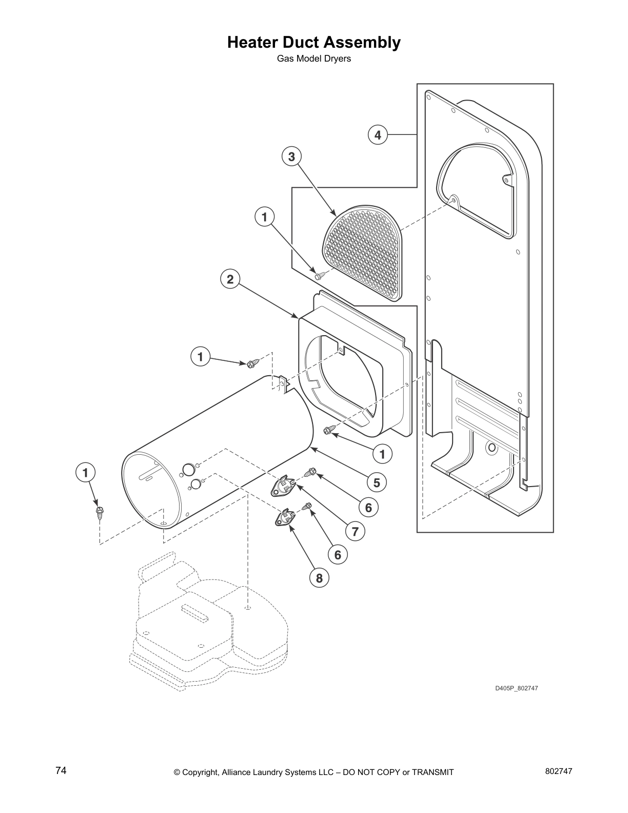 Heater Duct Assembly