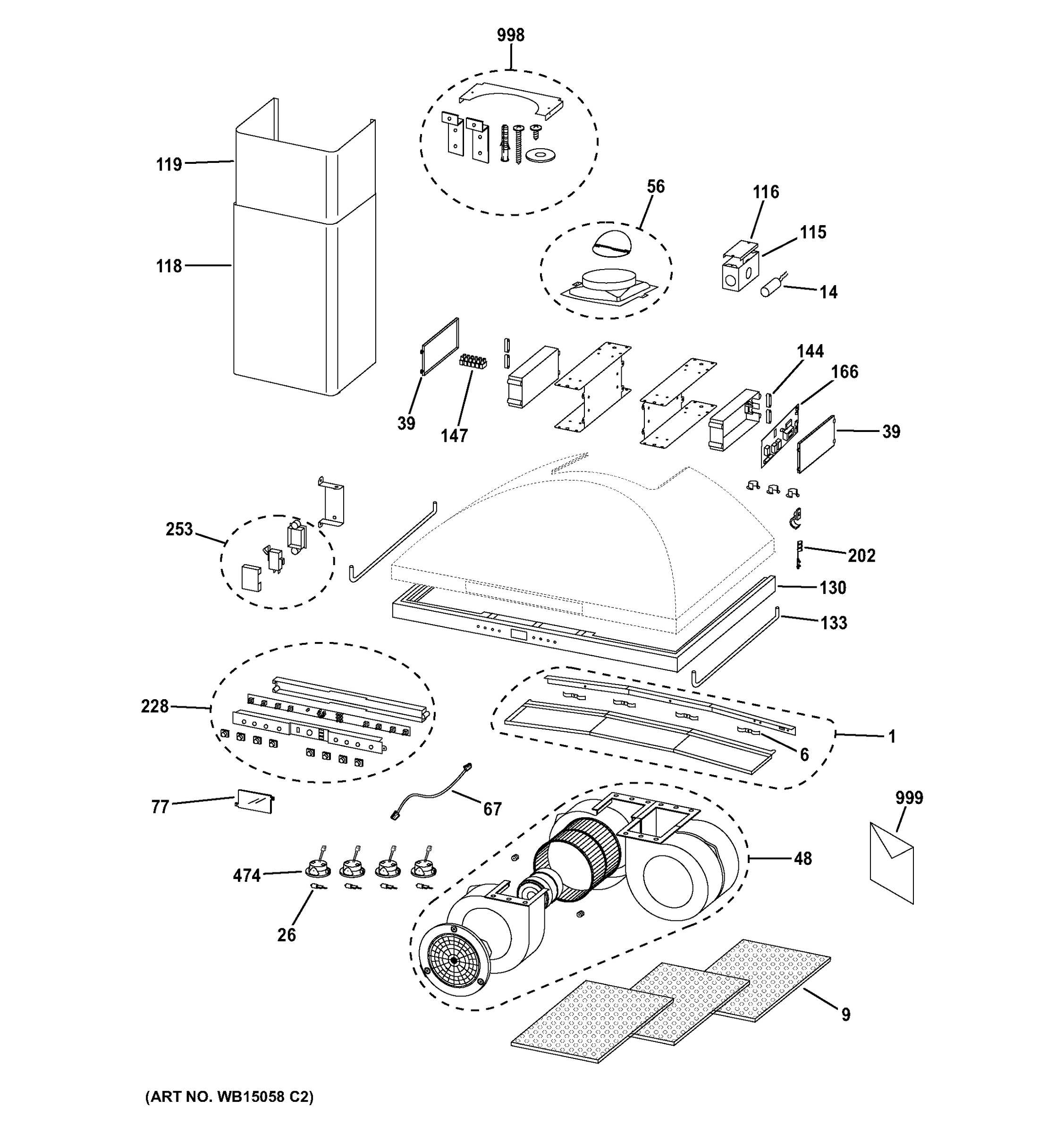 HOOD PARTS