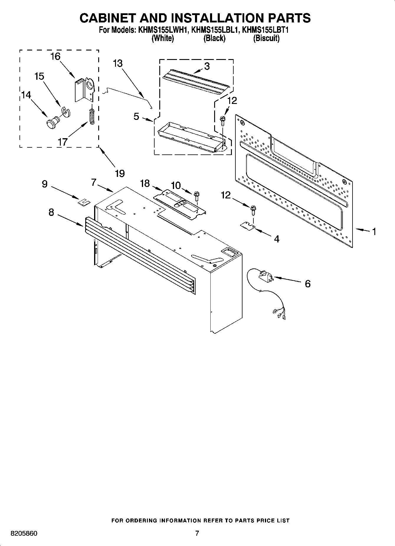06 - CABINET AND INSTALLATION PARTS