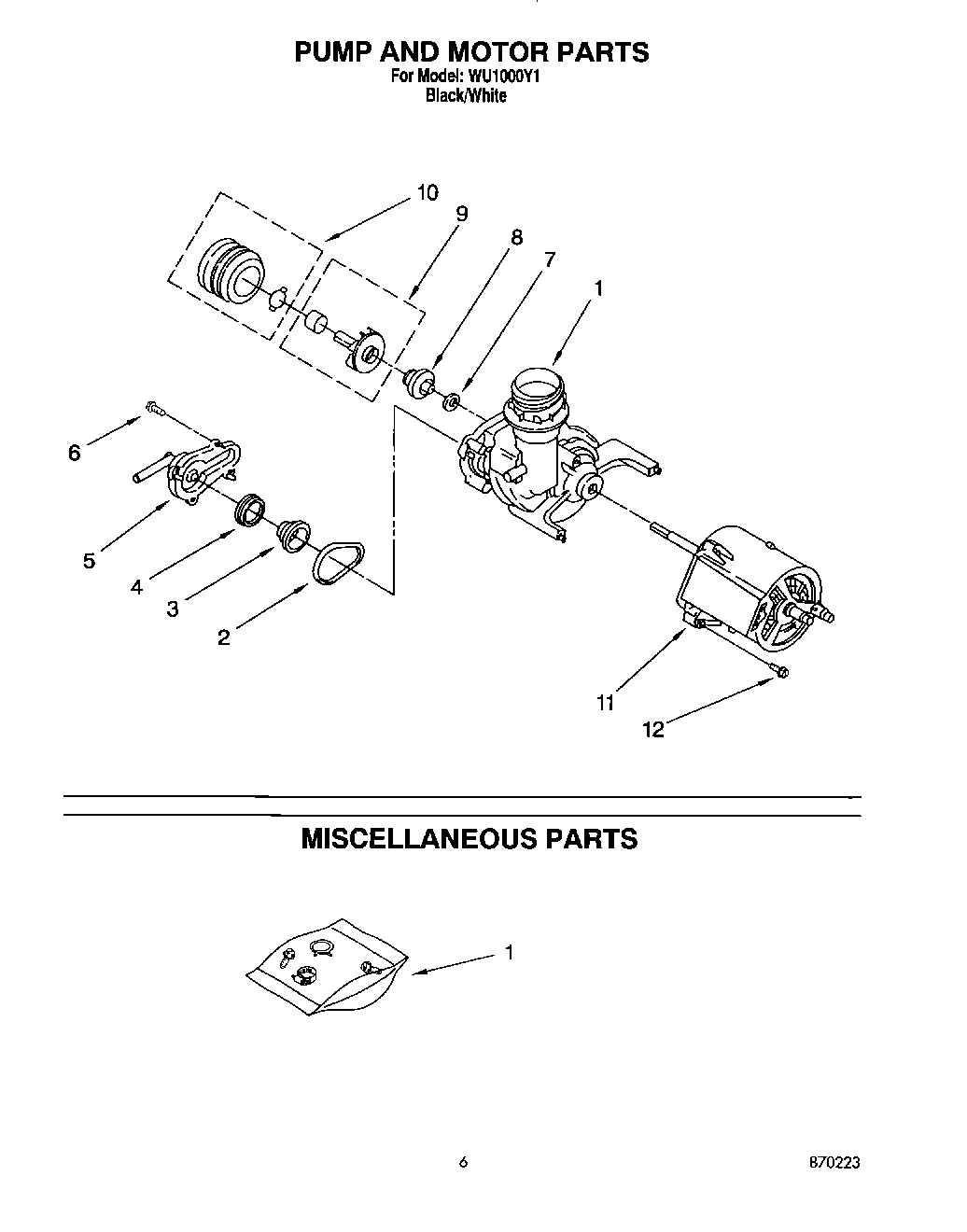 05 - PUMP AND MOTOR, MISCELLANEOUS