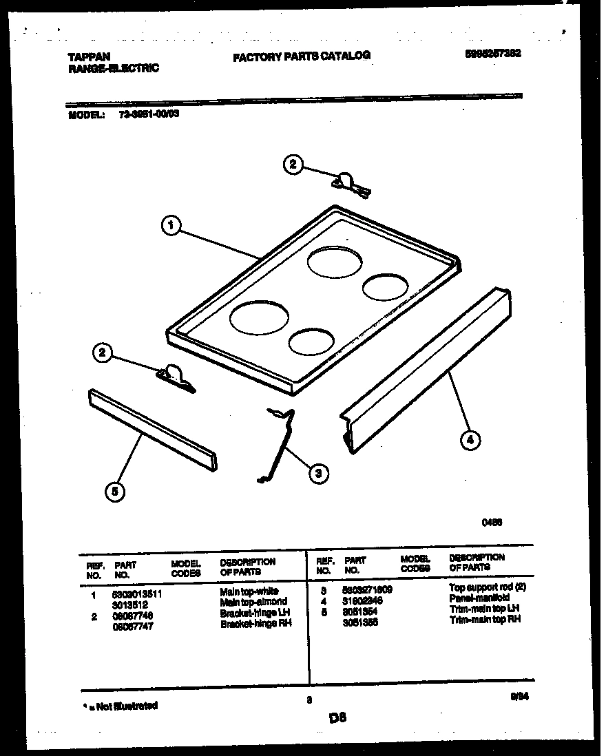 03 - COOKTOP PARTS