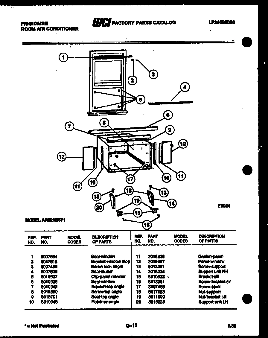 06 - WINDOW MOUNTING PARTS