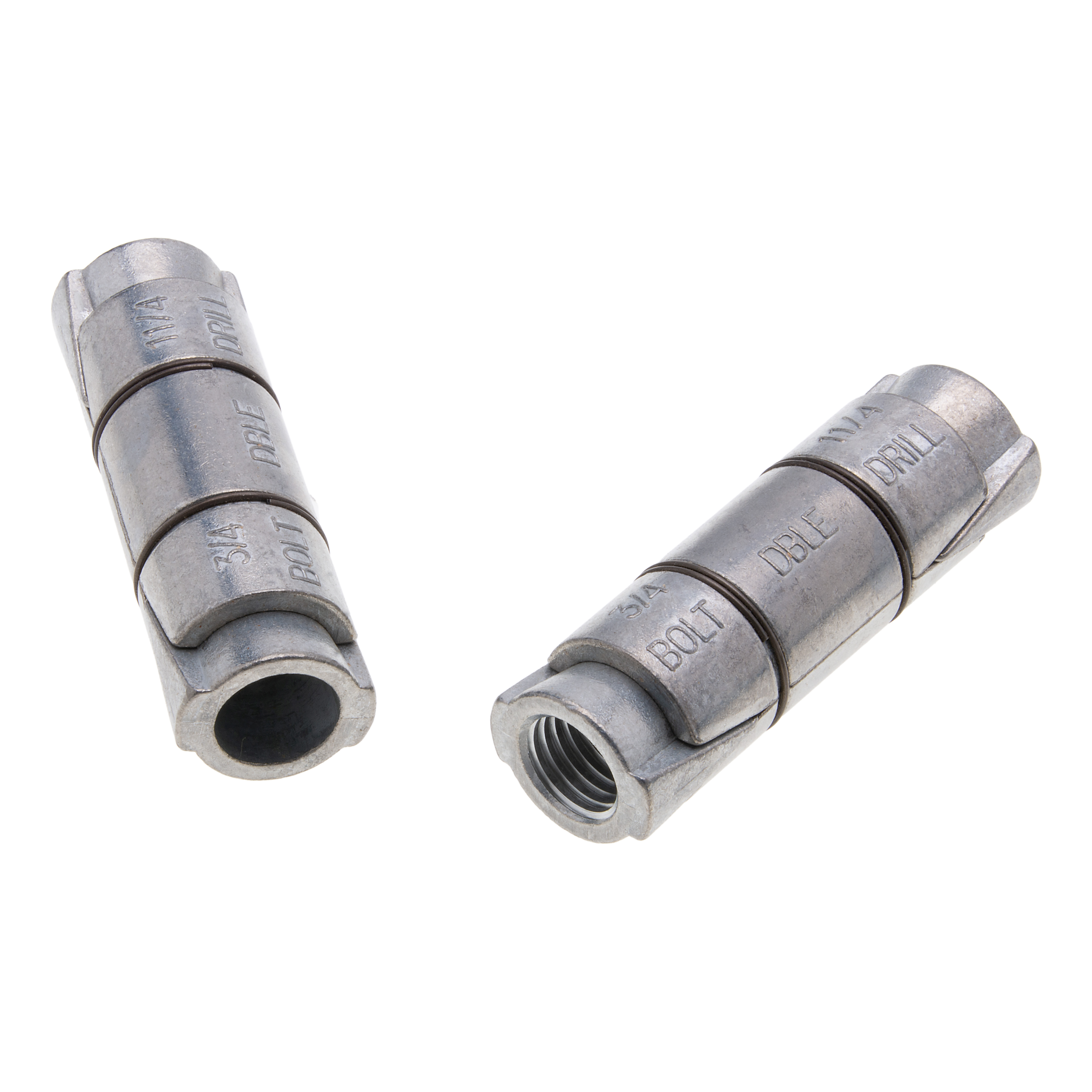 1/4 Double Expansion Anchor Alloy Zinc u/m 100