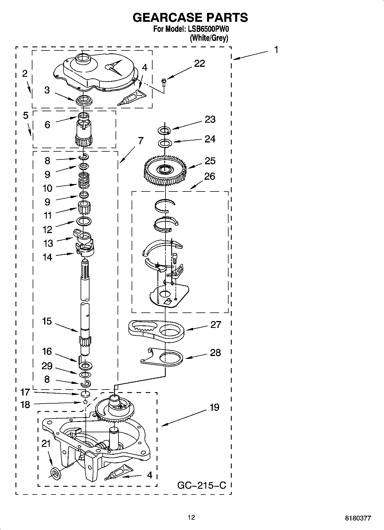 08 - GEARCASE PARTS
