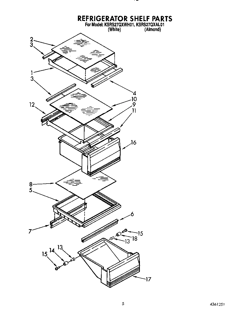 04 - REFRIGERATOR SHELF