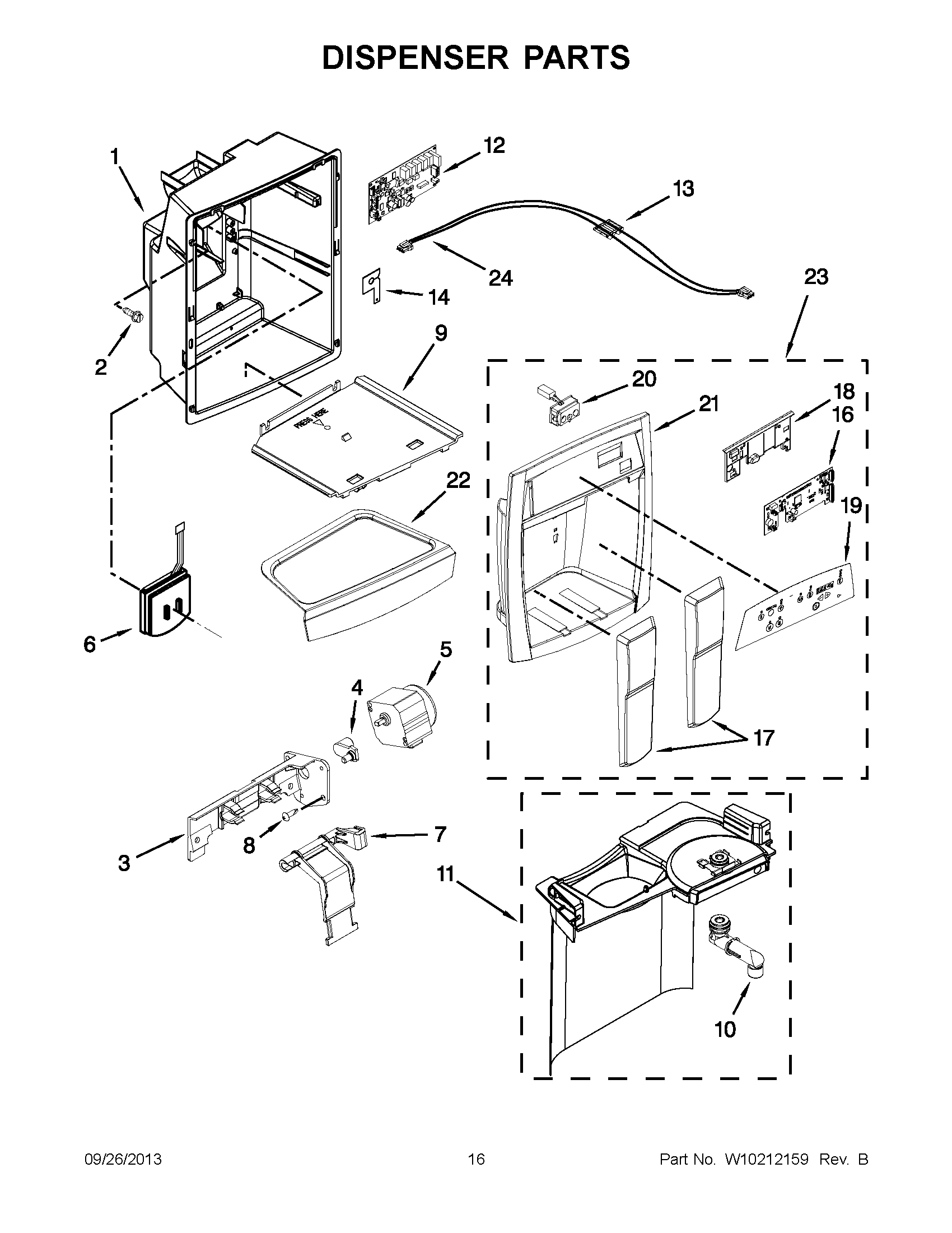09 - DISPENSER PARTS