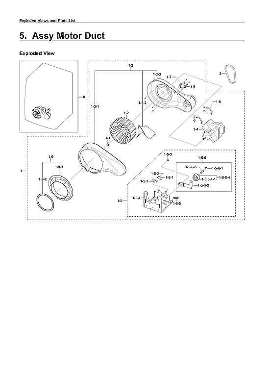 Motor Duct Assembly